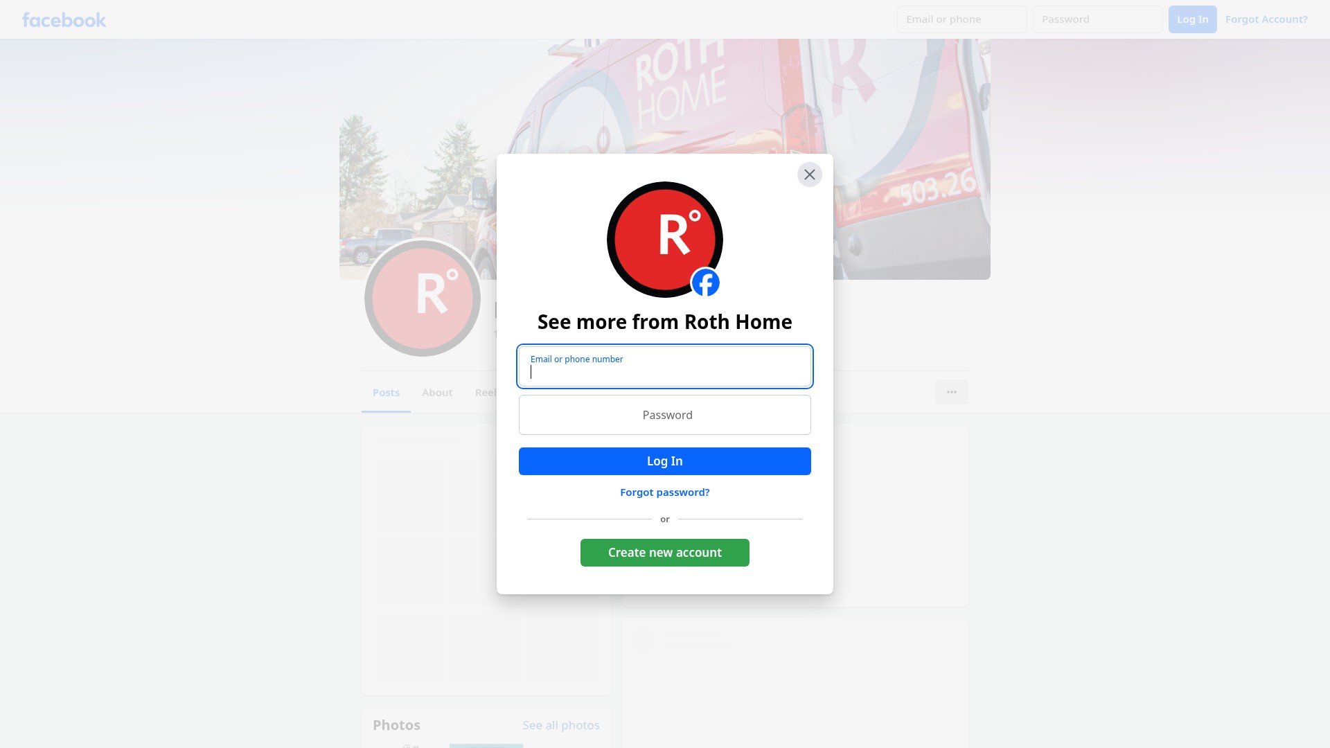 Screenshot of www.callroth.com