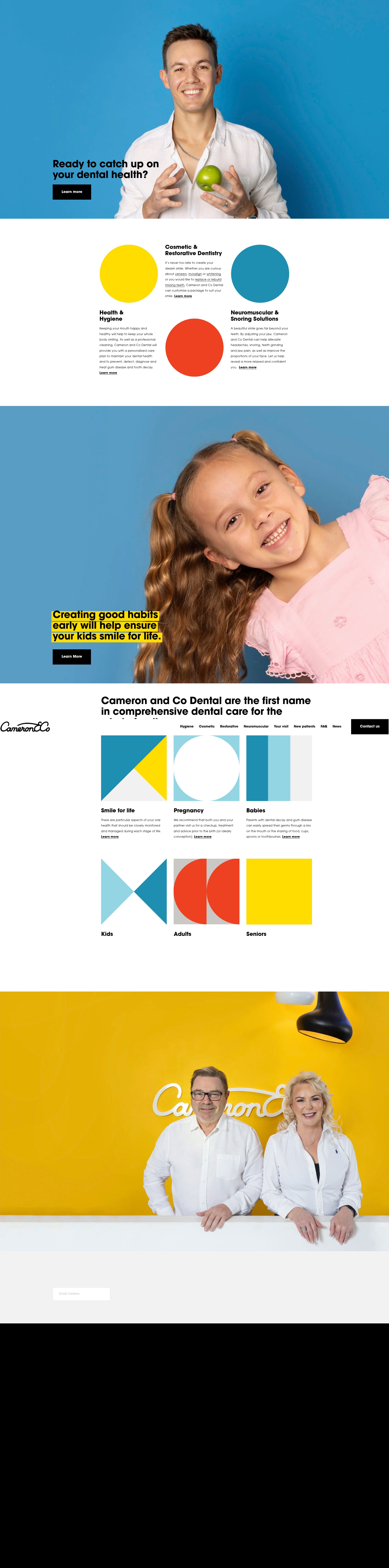 Screenshot of www.cameronandco.com.au
