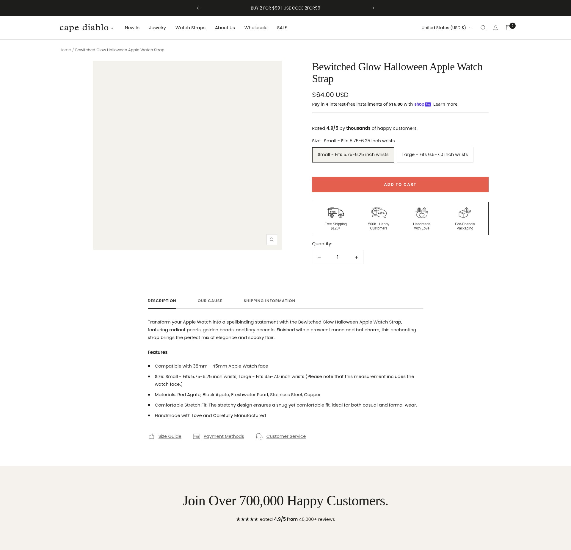 Screenshot of www.capediablo.com