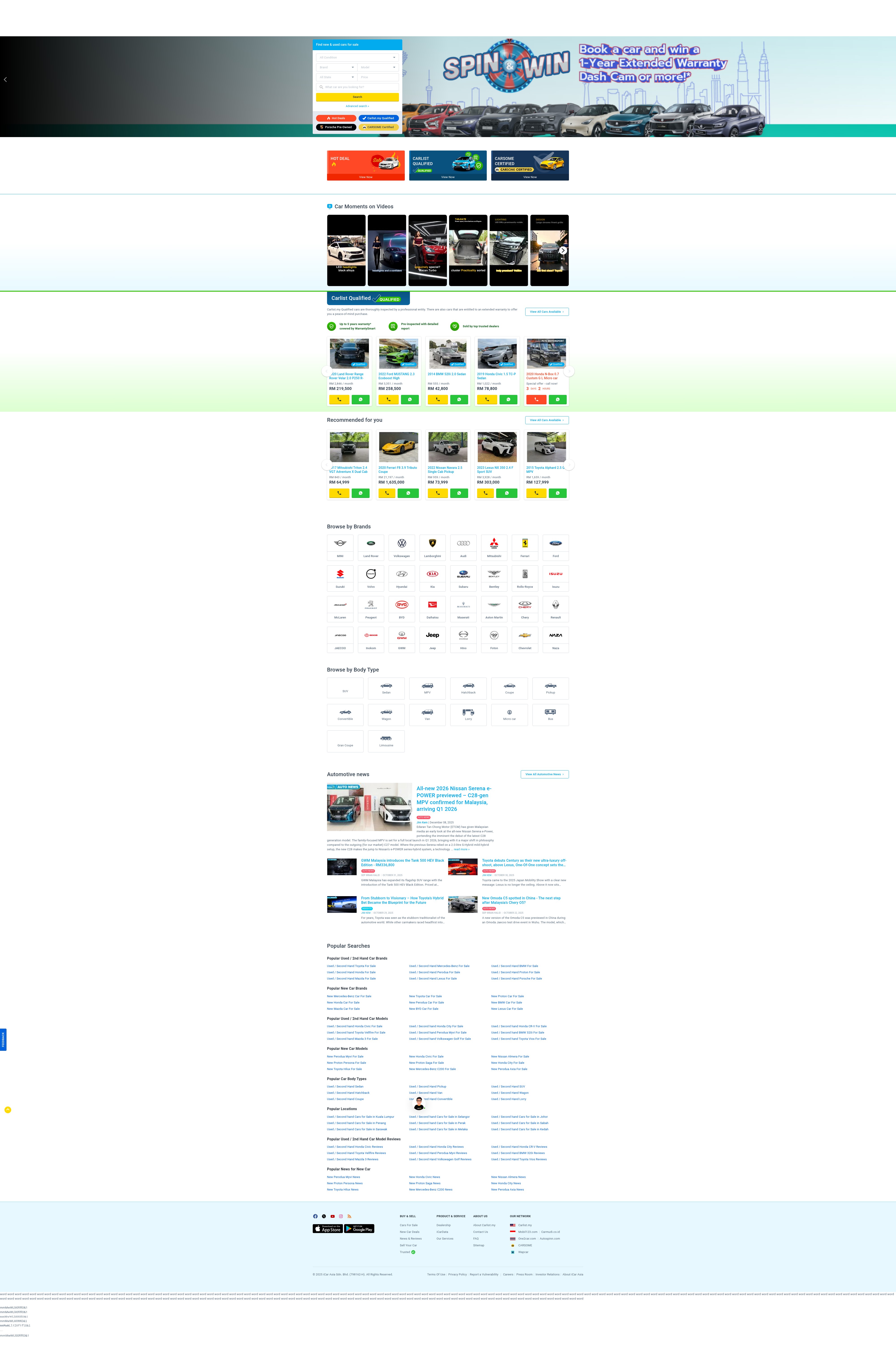 Screenshot of www.carlist.my