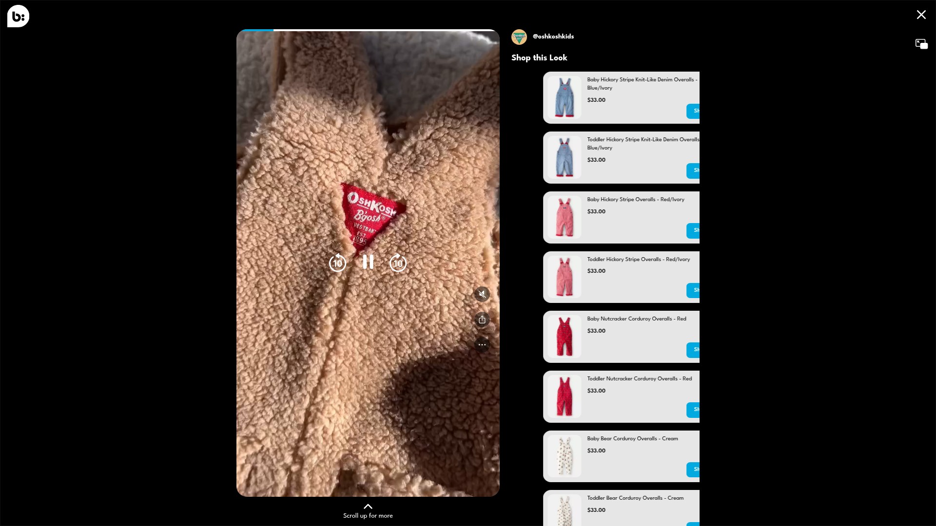 Screenshot of www.carters.com