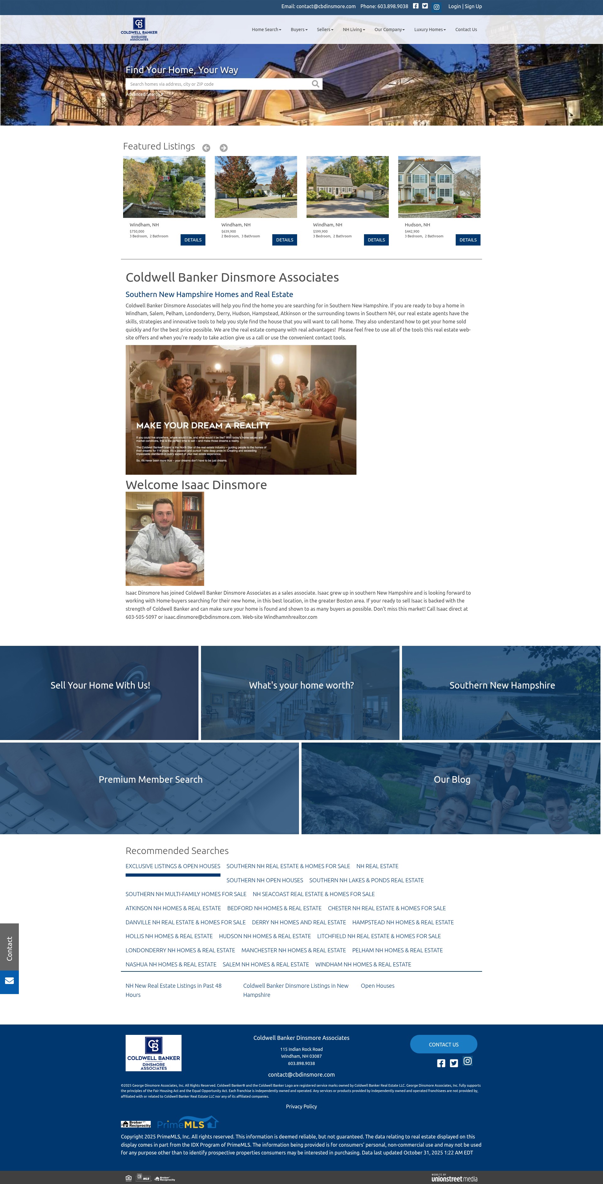 Screenshot of www.cbdinsmore.com