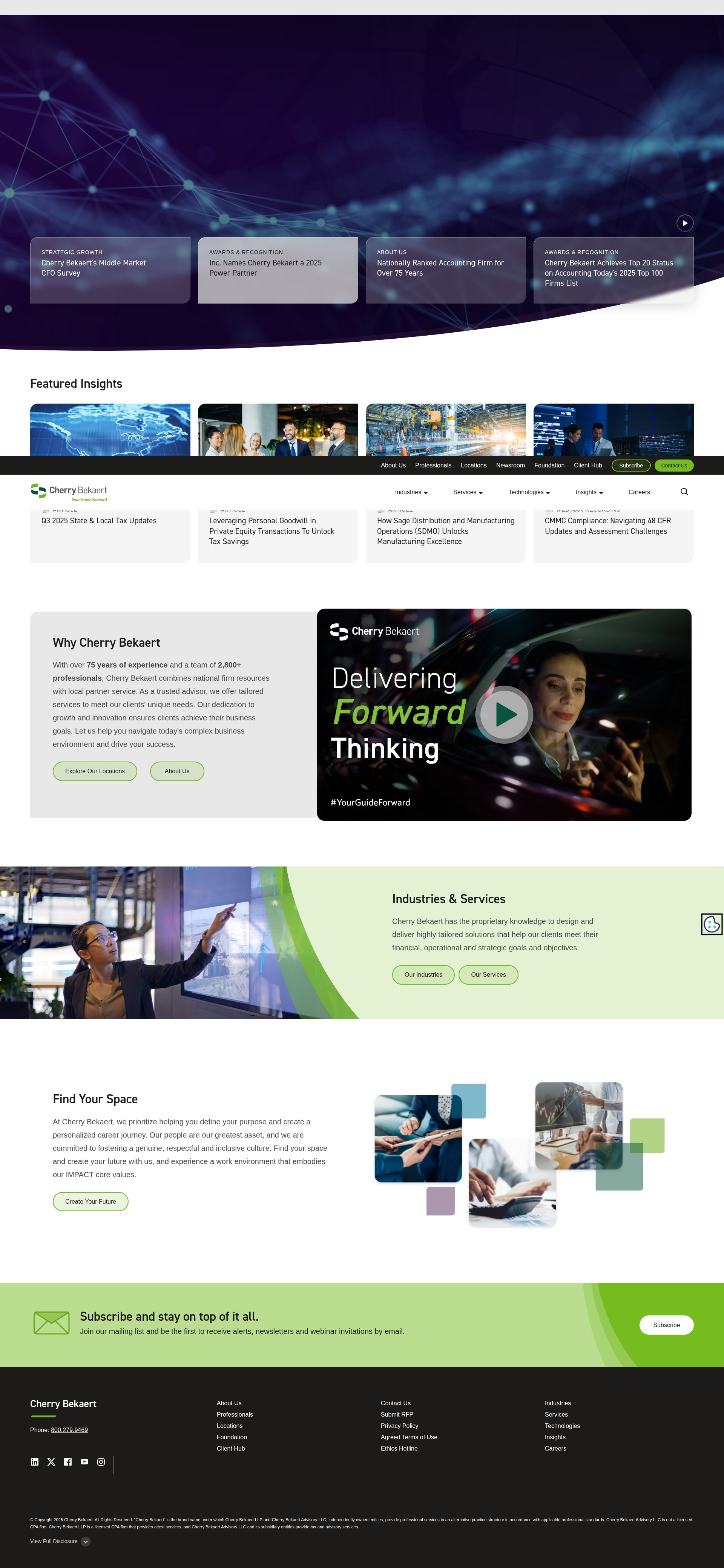 Screenshot of www.cbh.com