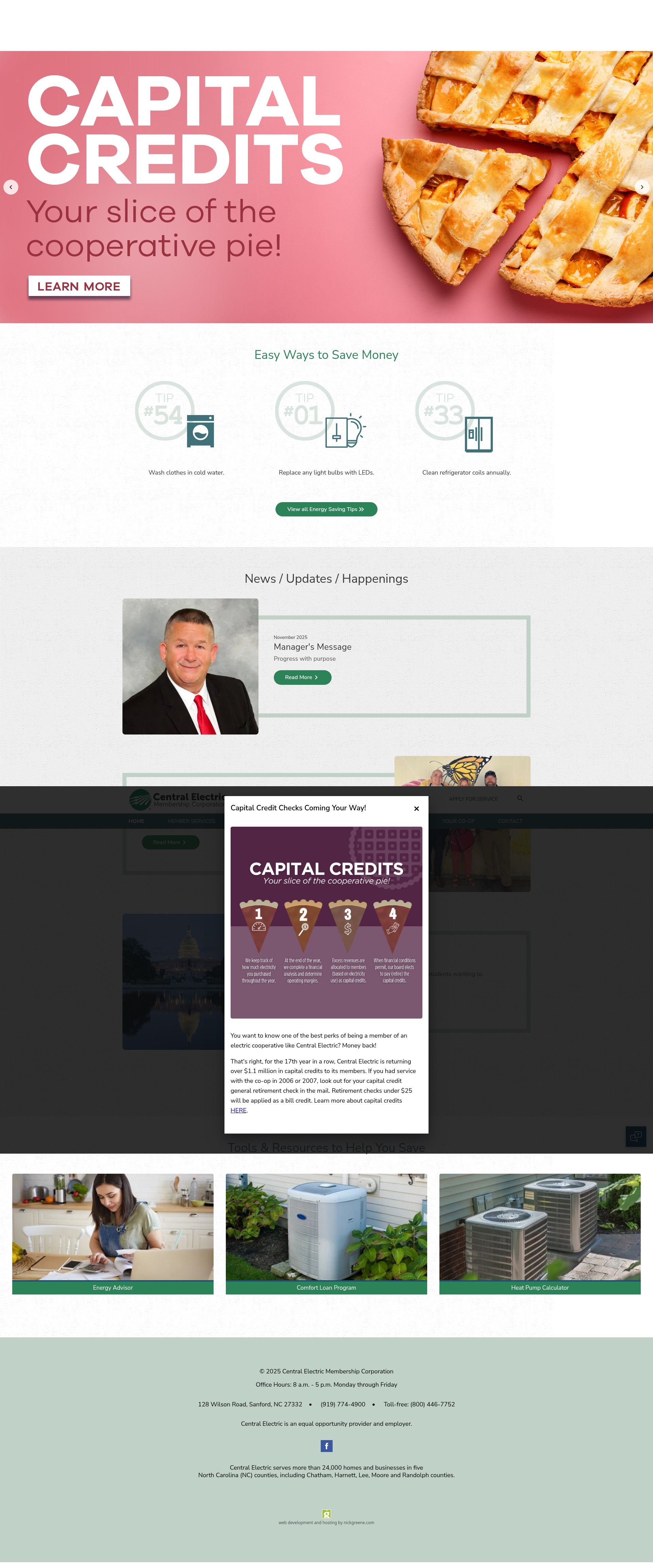 Screenshot of www.cemcpower.com
