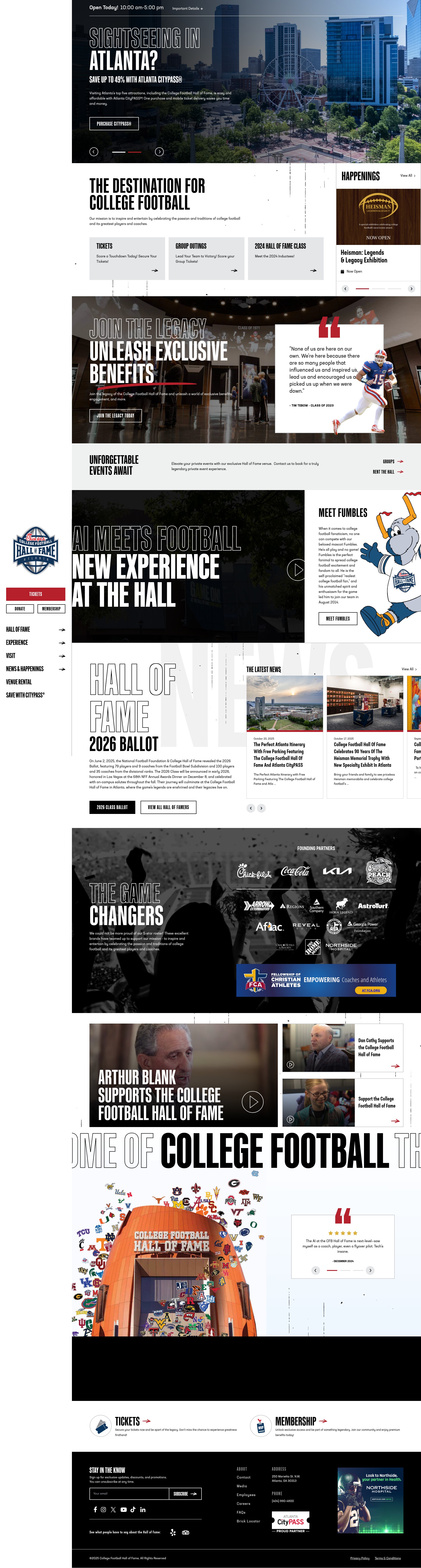 Screenshot of www.cfbhall.com