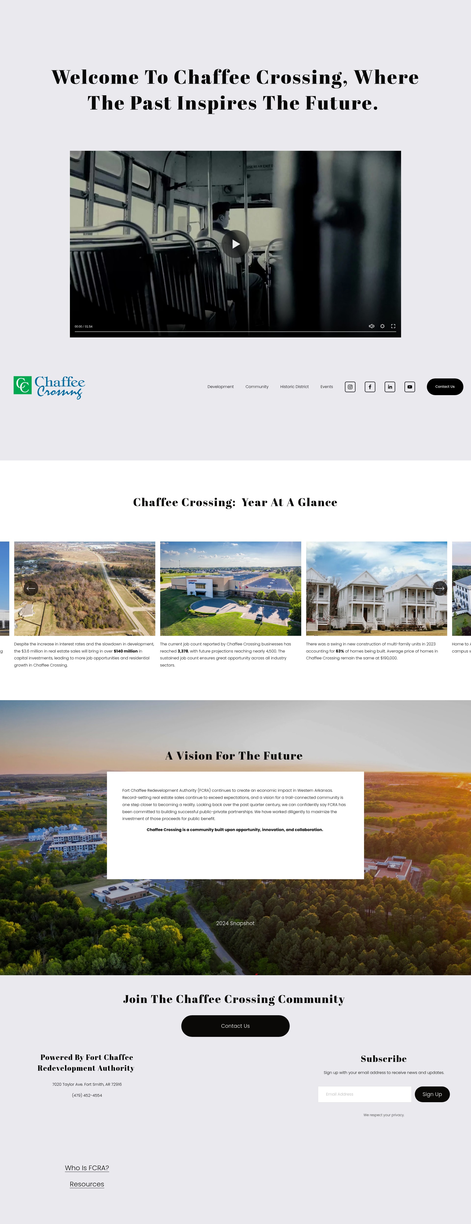 Screenshot of www.chaffeecrossing.com