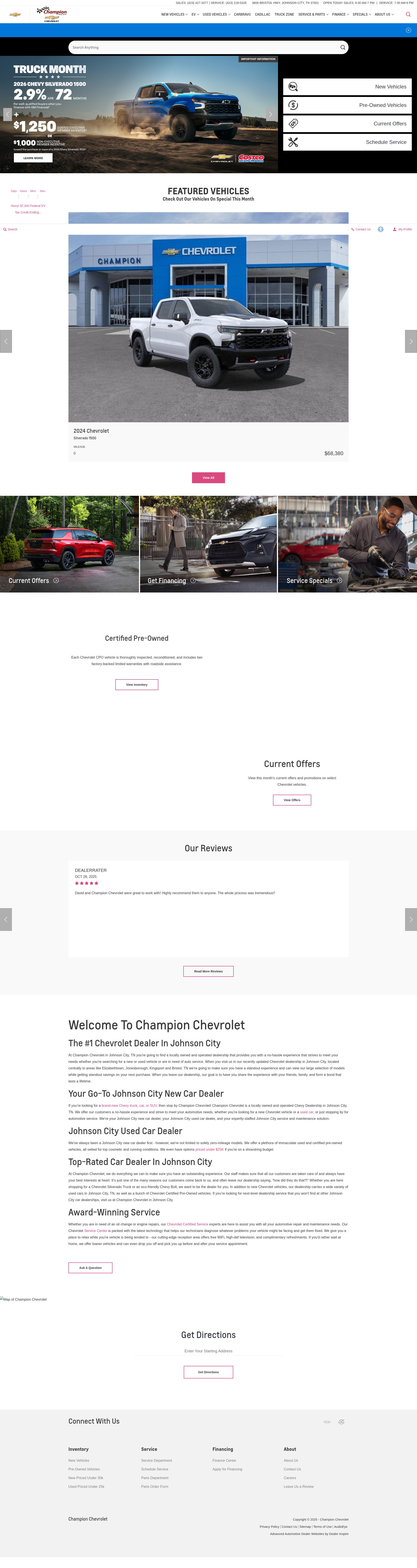 Screenshot of www.championjc.com