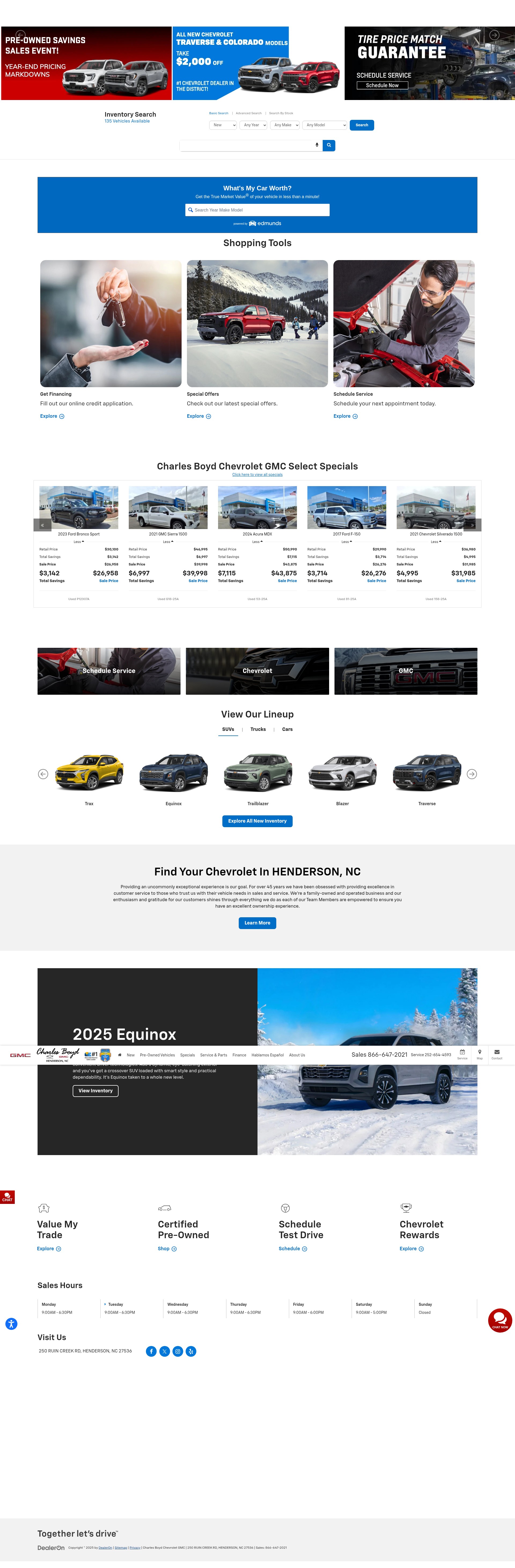 Screenshot of www.charlesboydgm.com