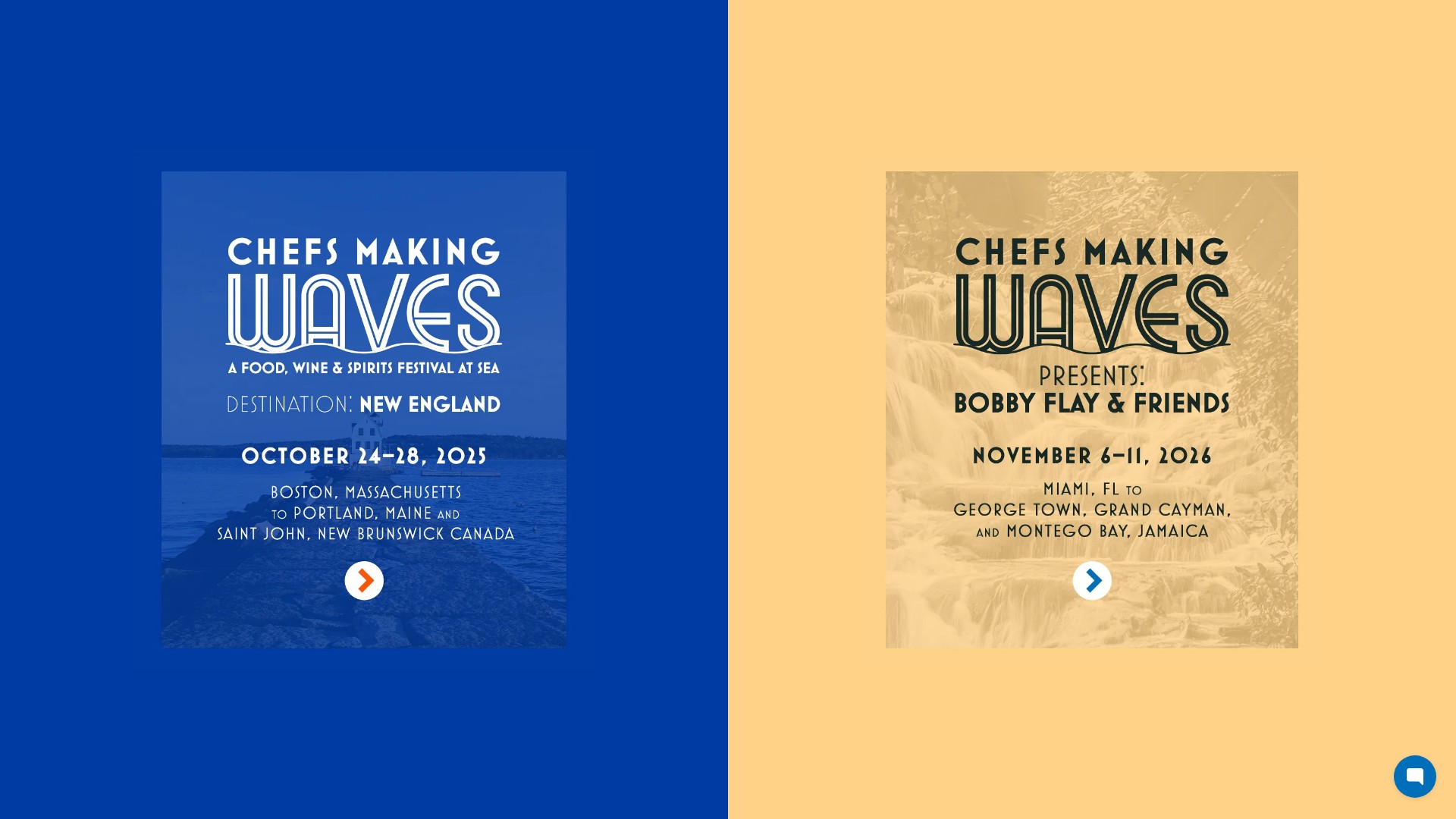 Screenshot of www.chefsmakingwaves.com