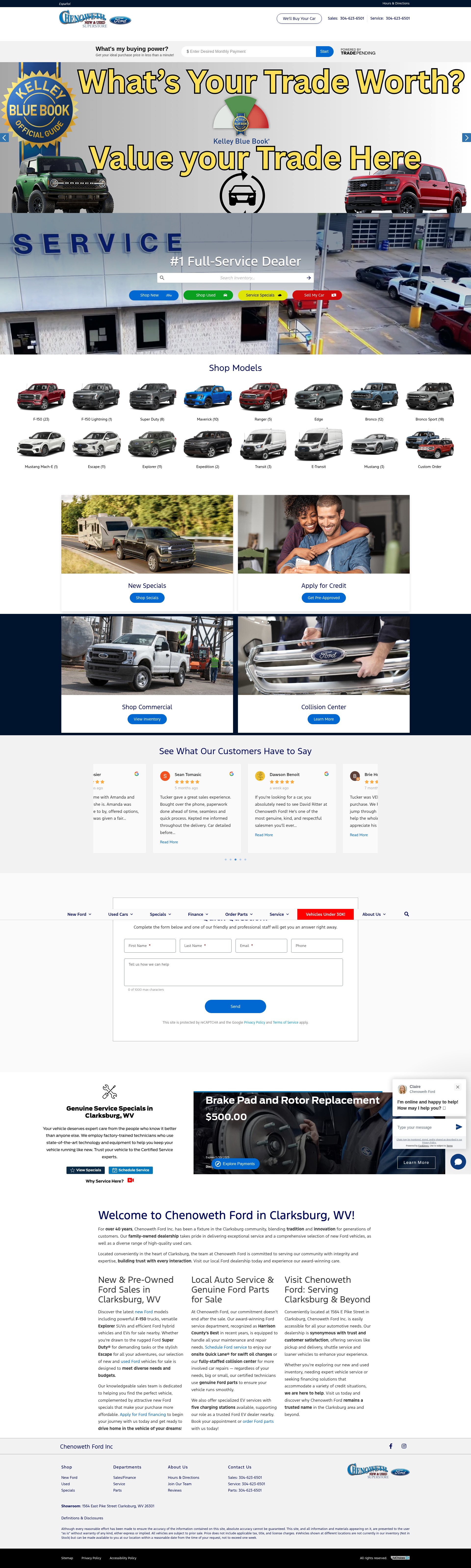 Screenshot of www.chenford.com