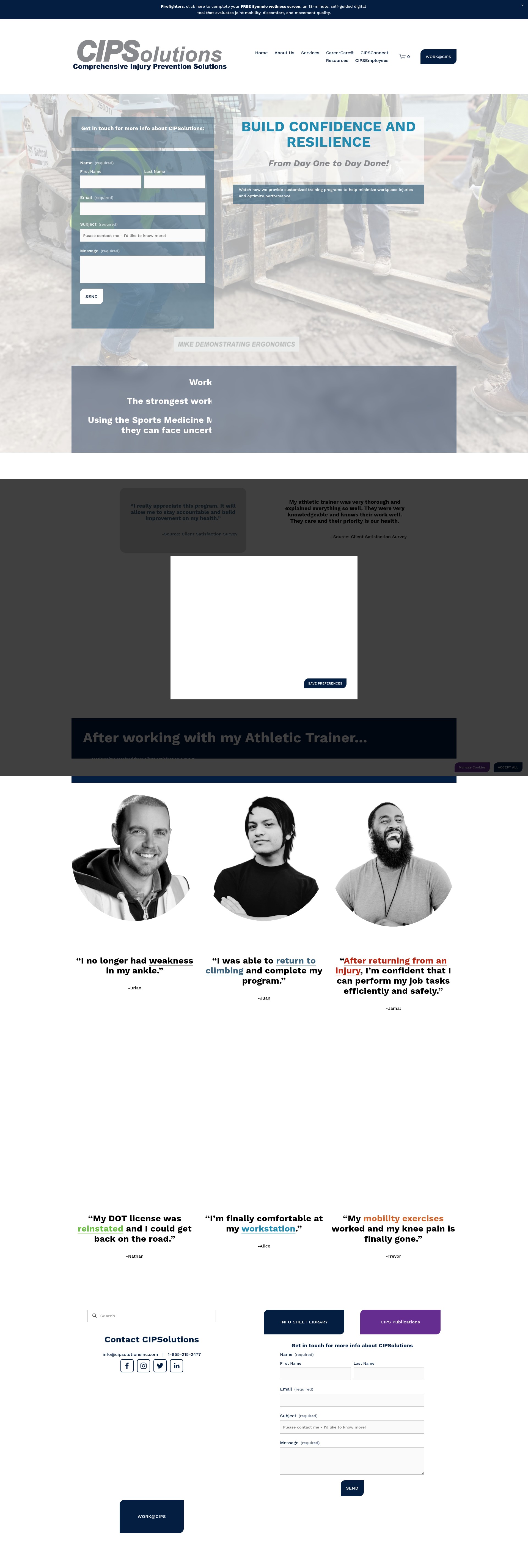 Screenshot of www.cipsolutionsinc.com