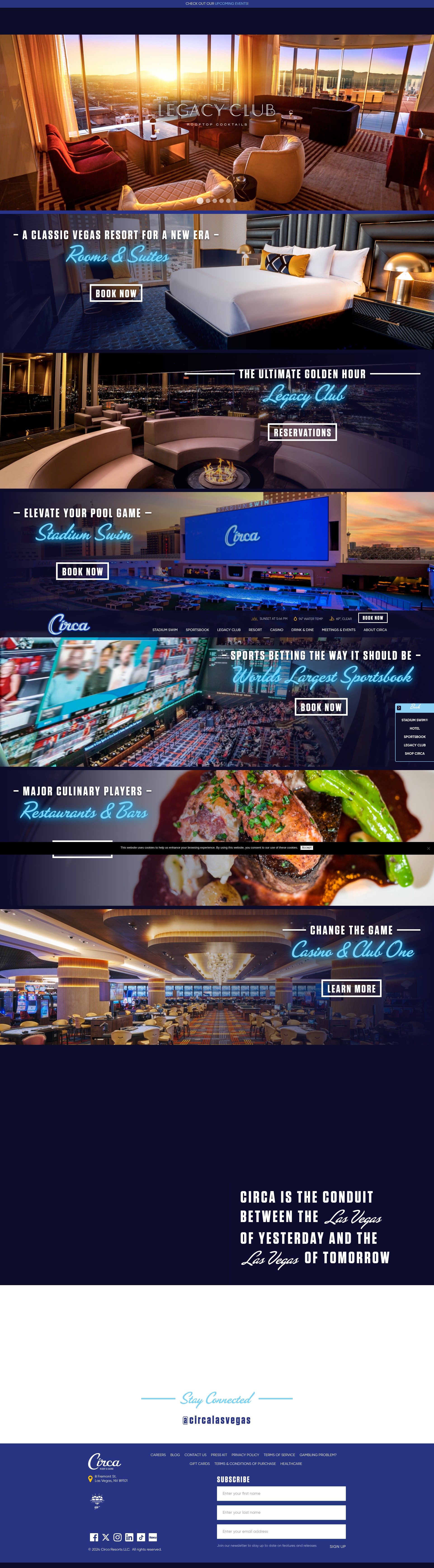 Screenshot of www.circalasvegas.com