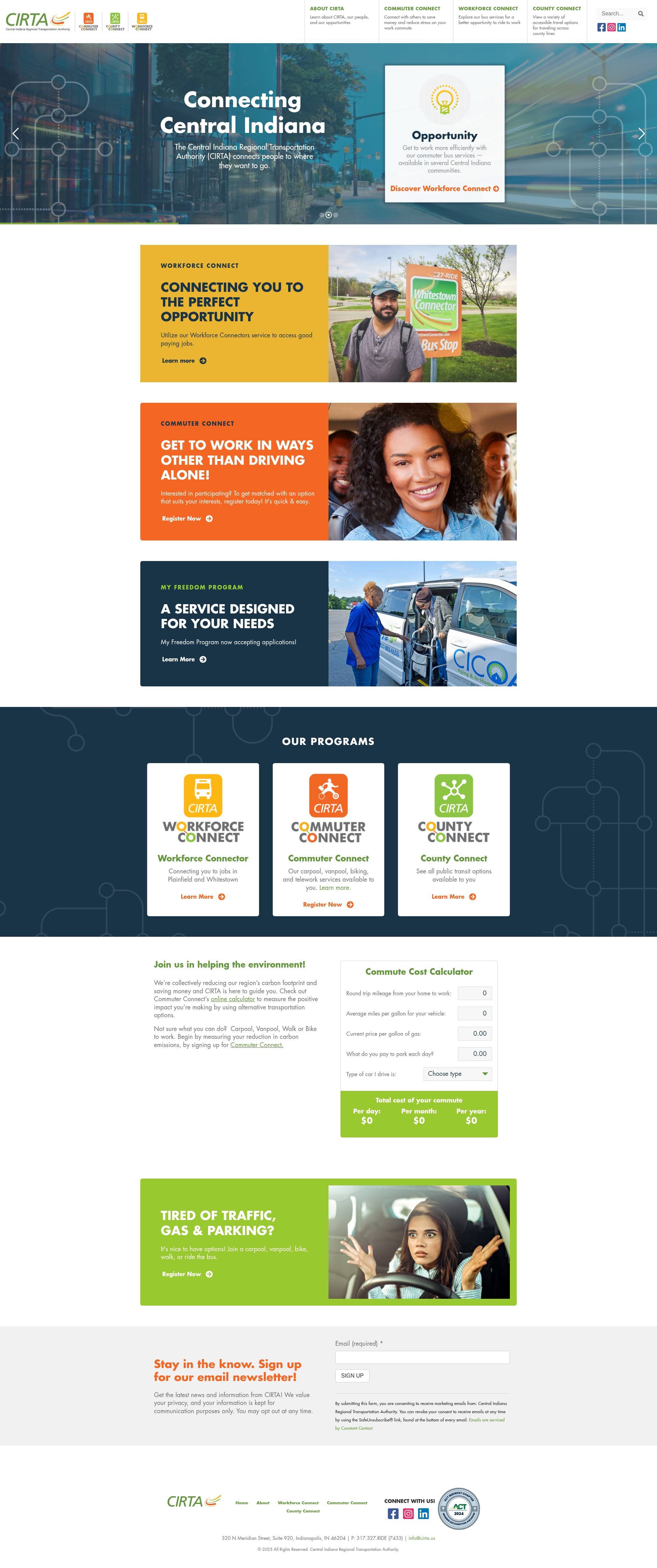 Screenshot of www.cirta.us