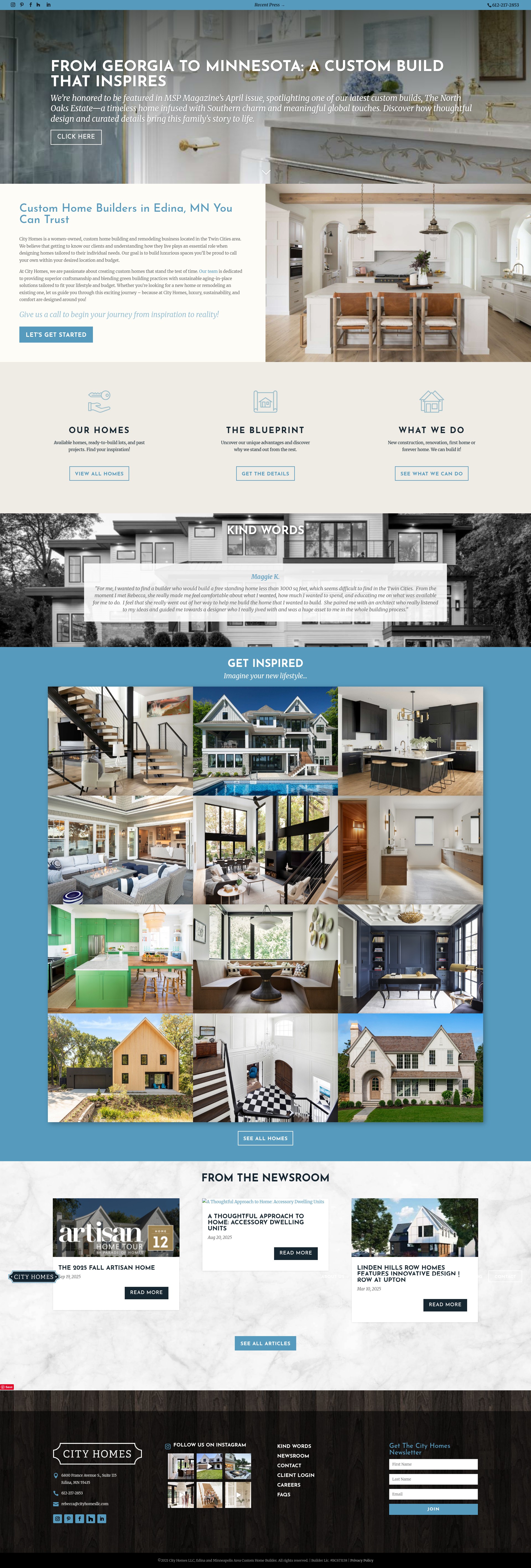 Screenshot of www.cityhomesllc.com