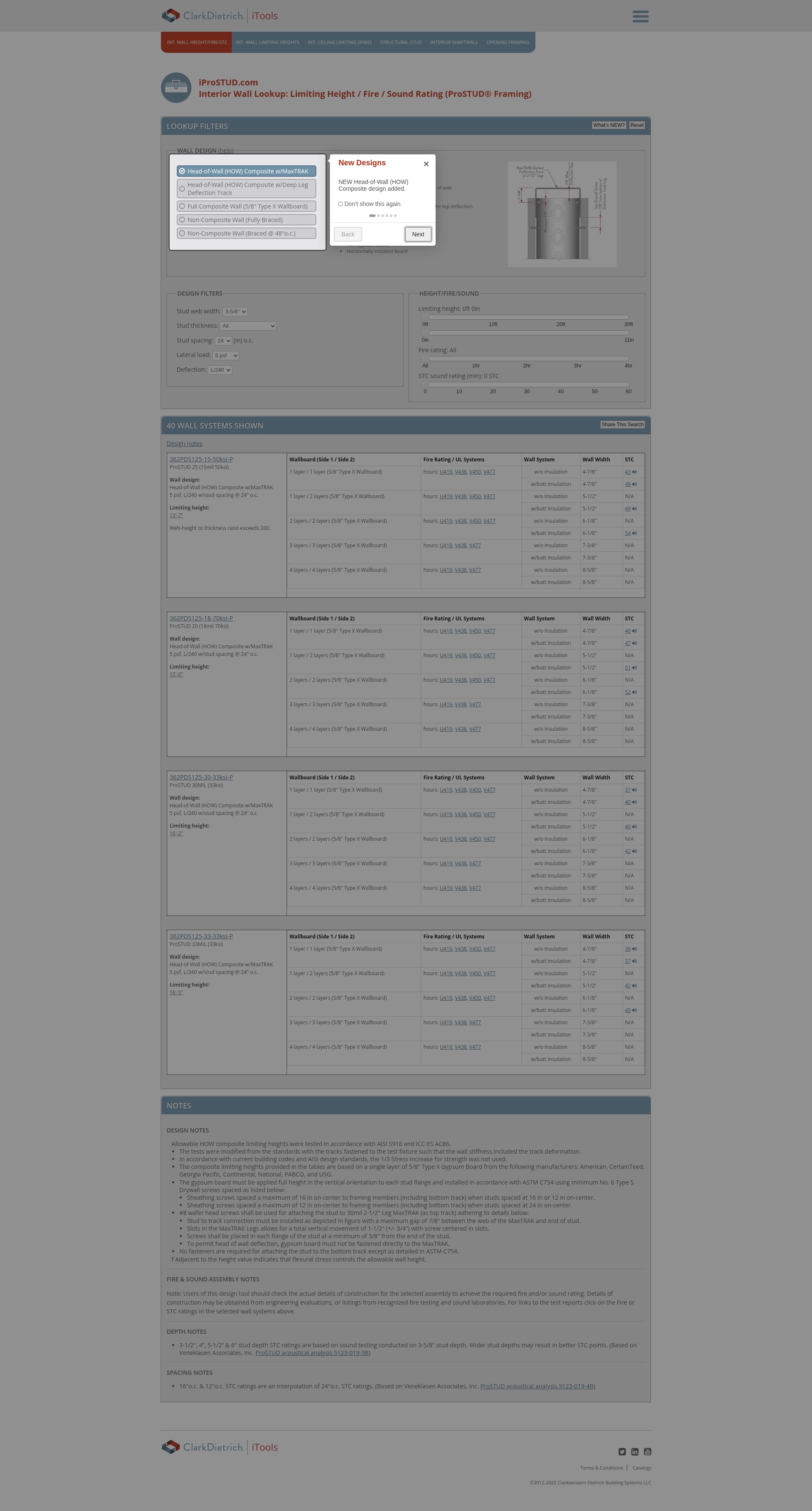 Screenshot of www.clarkdietrich.com