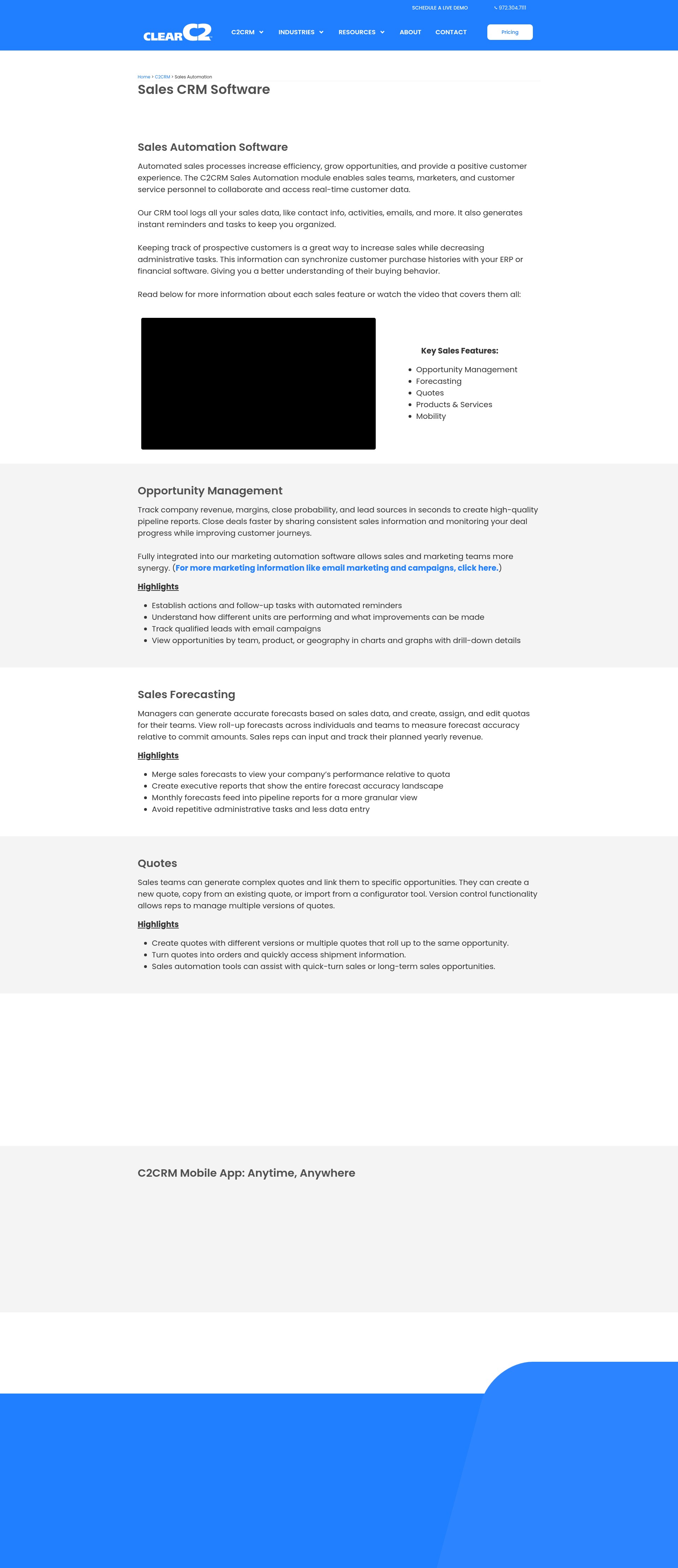 Screenshot of www.clearc2.com