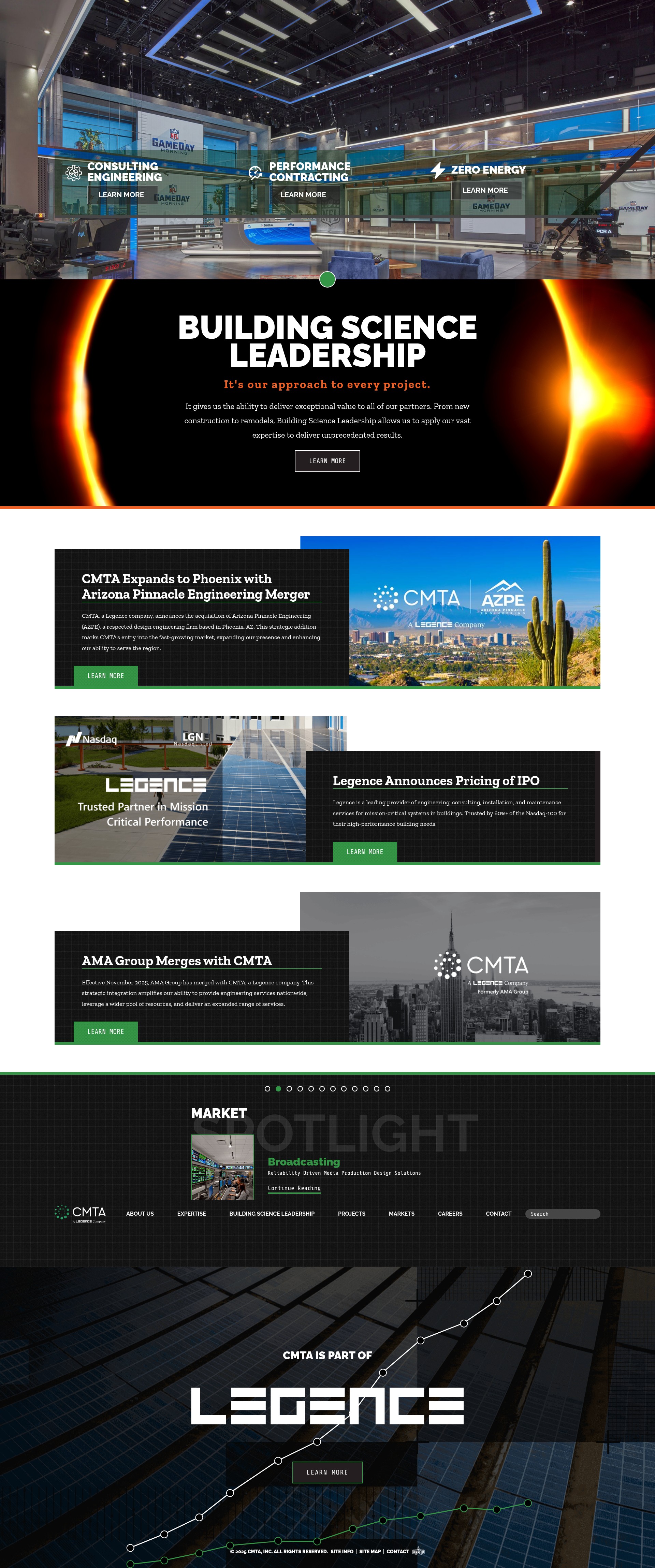 Screenshot of www.cmta.com