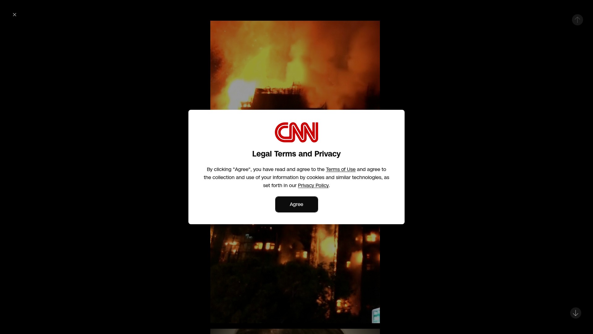 Screenshot of www.cnn.com