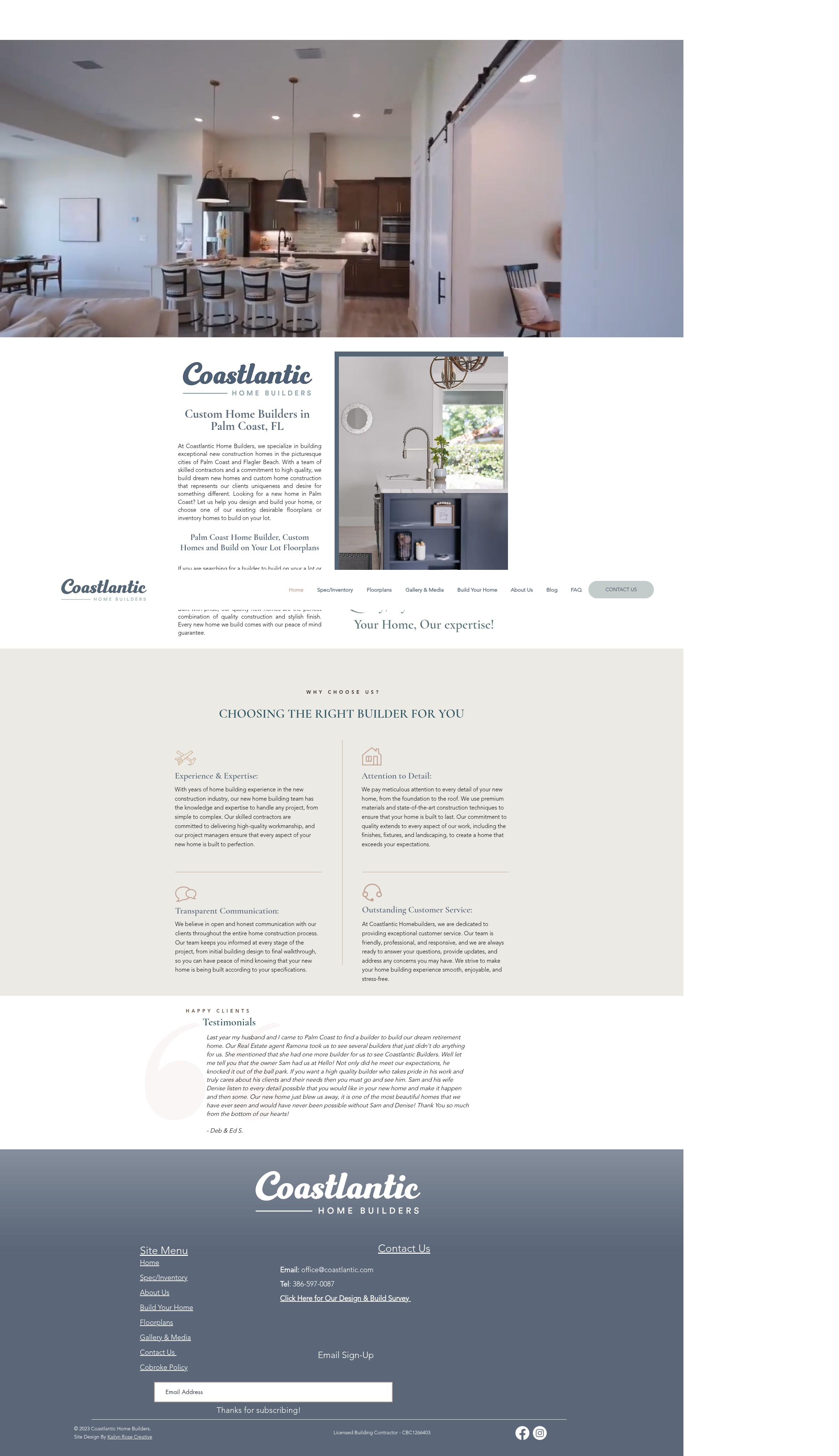 Screenshot of www.coastlantic.com