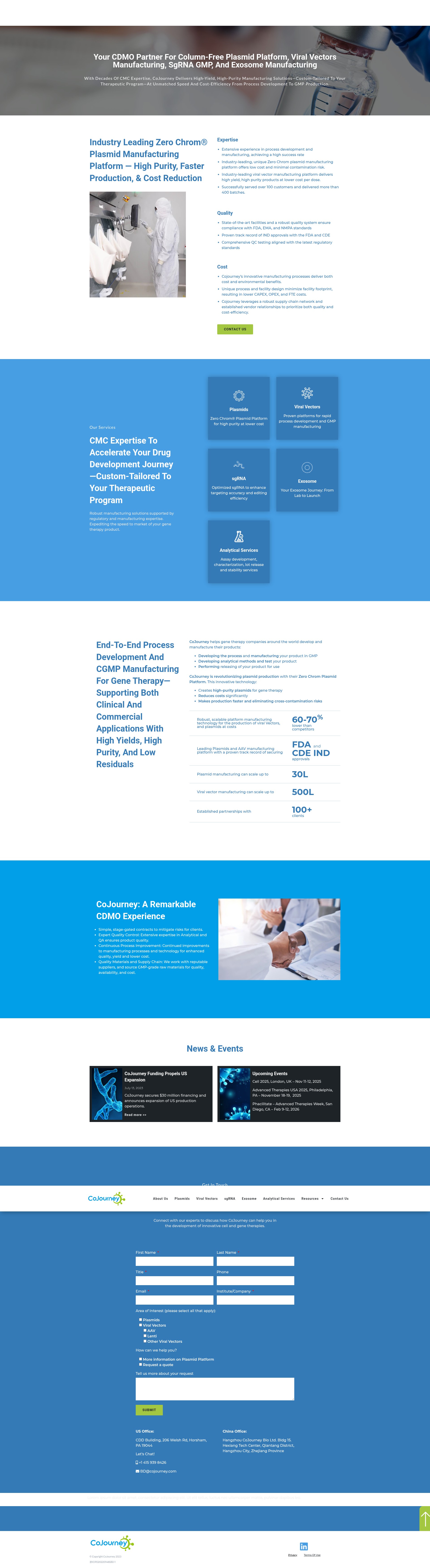 Screenshot of www.cojourney.com