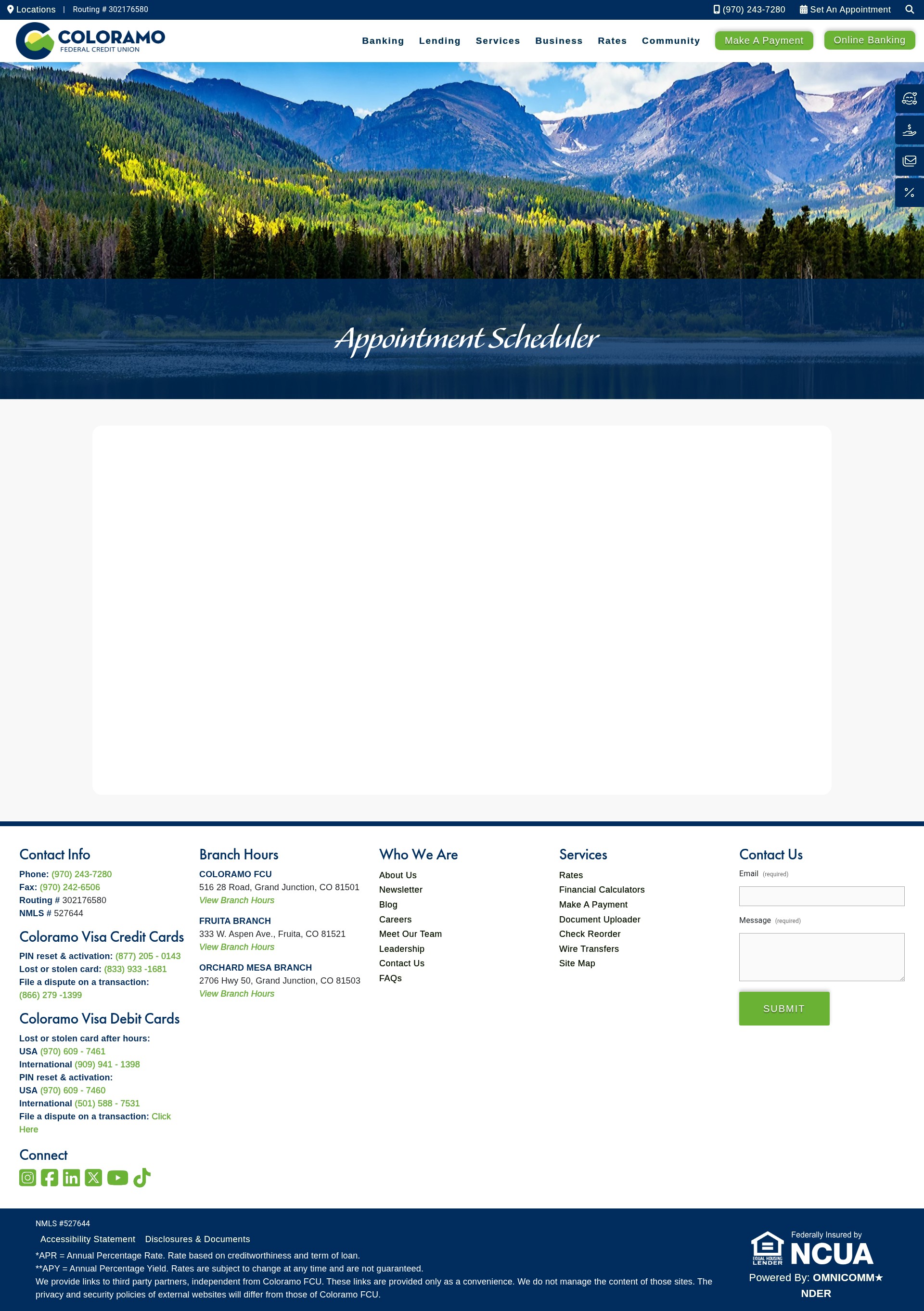 Screenshot of www.coloramo.org