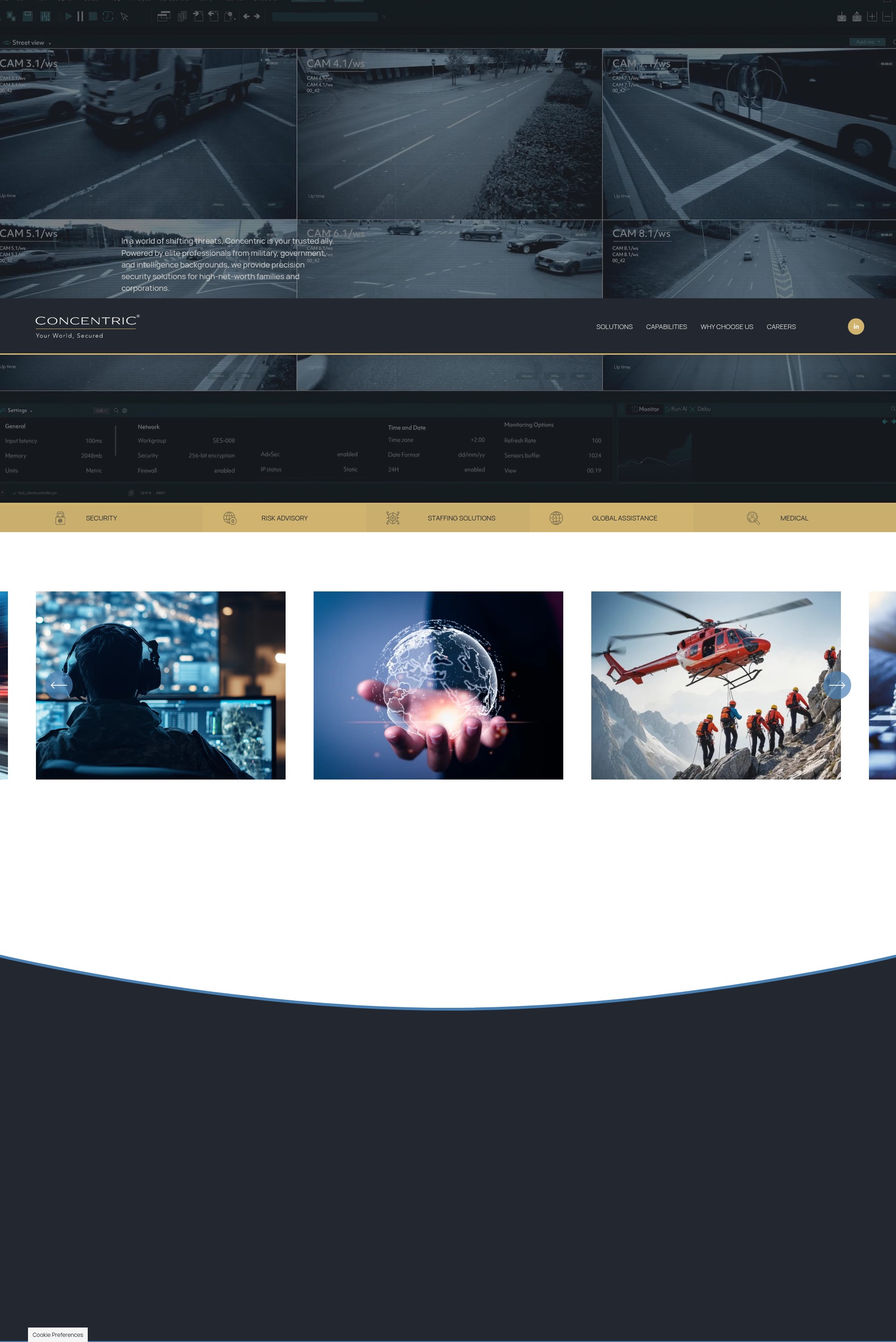 Screenshot of www.concentric.io