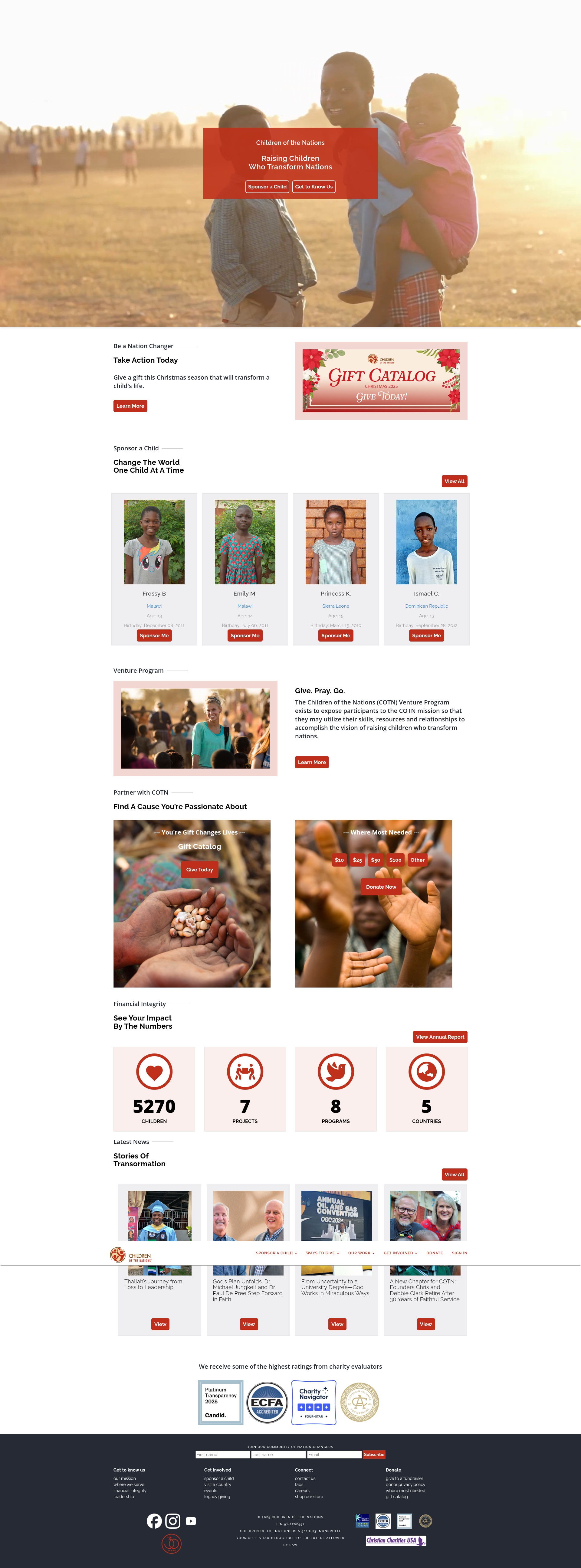 Screenshot of www.cotni.org