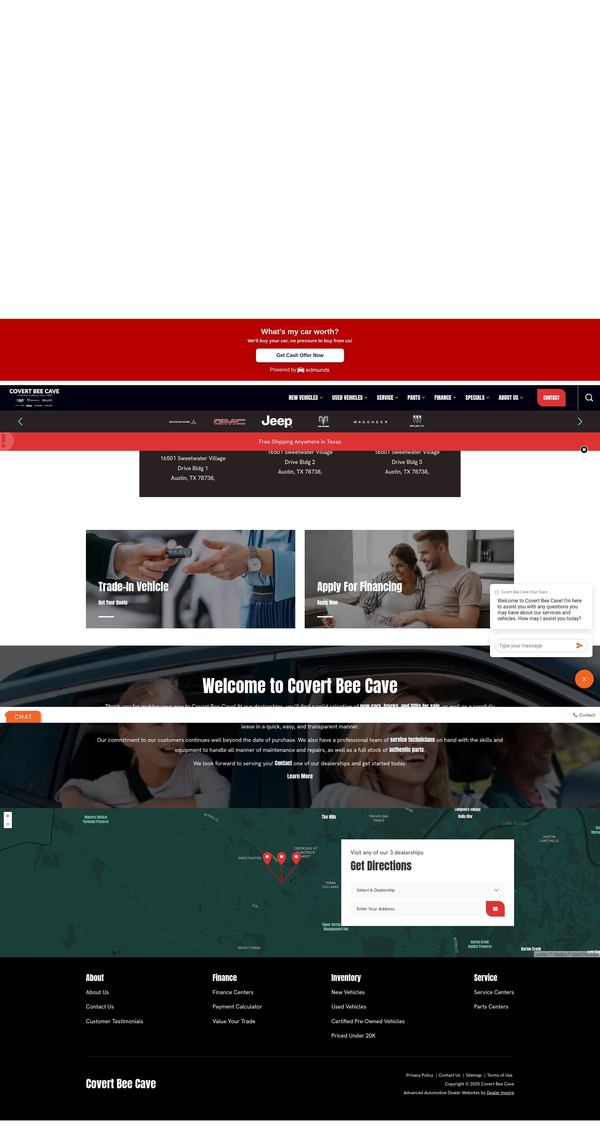 Screenshot of www.covertbeecave.com