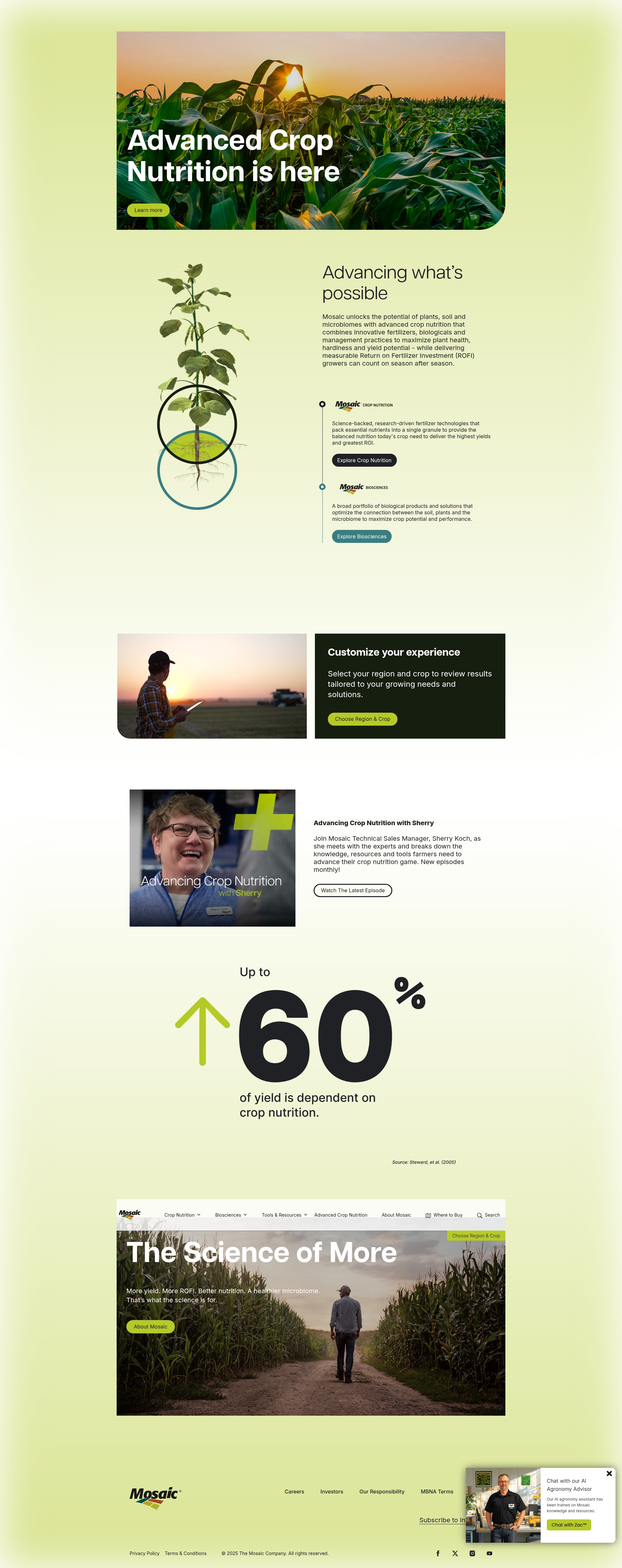 Screenshot of www.cropnutrition.com