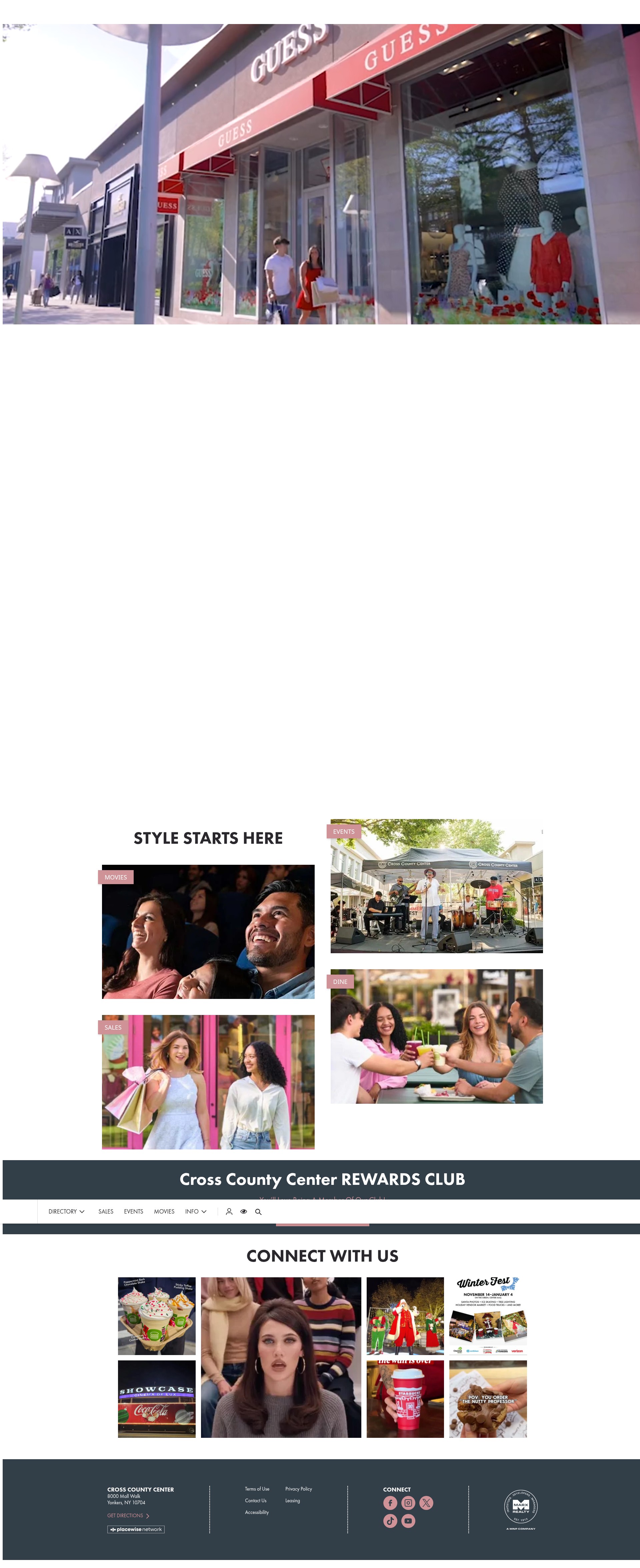 Screenshot of www.crosscountycenter.com