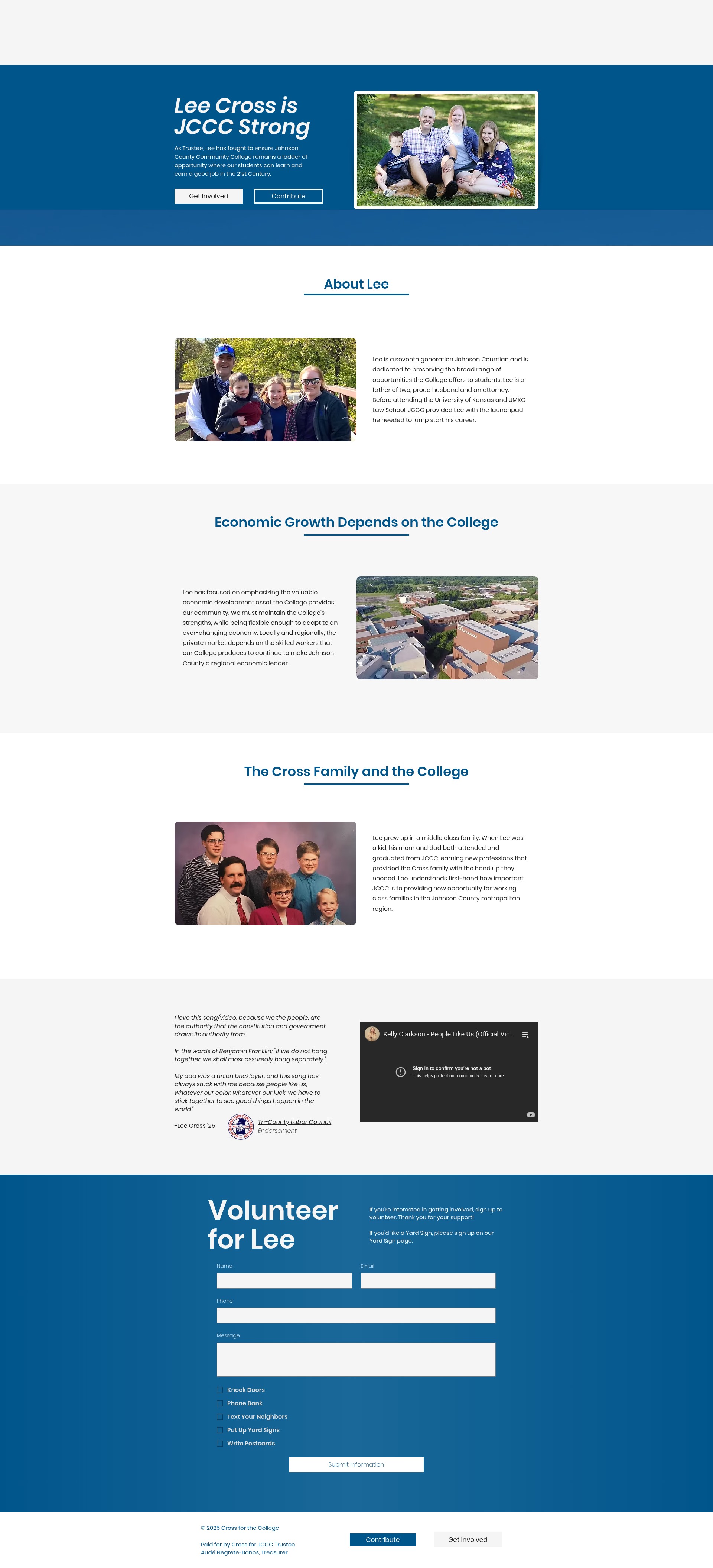 Screenshot of www.crossforthecollege.com