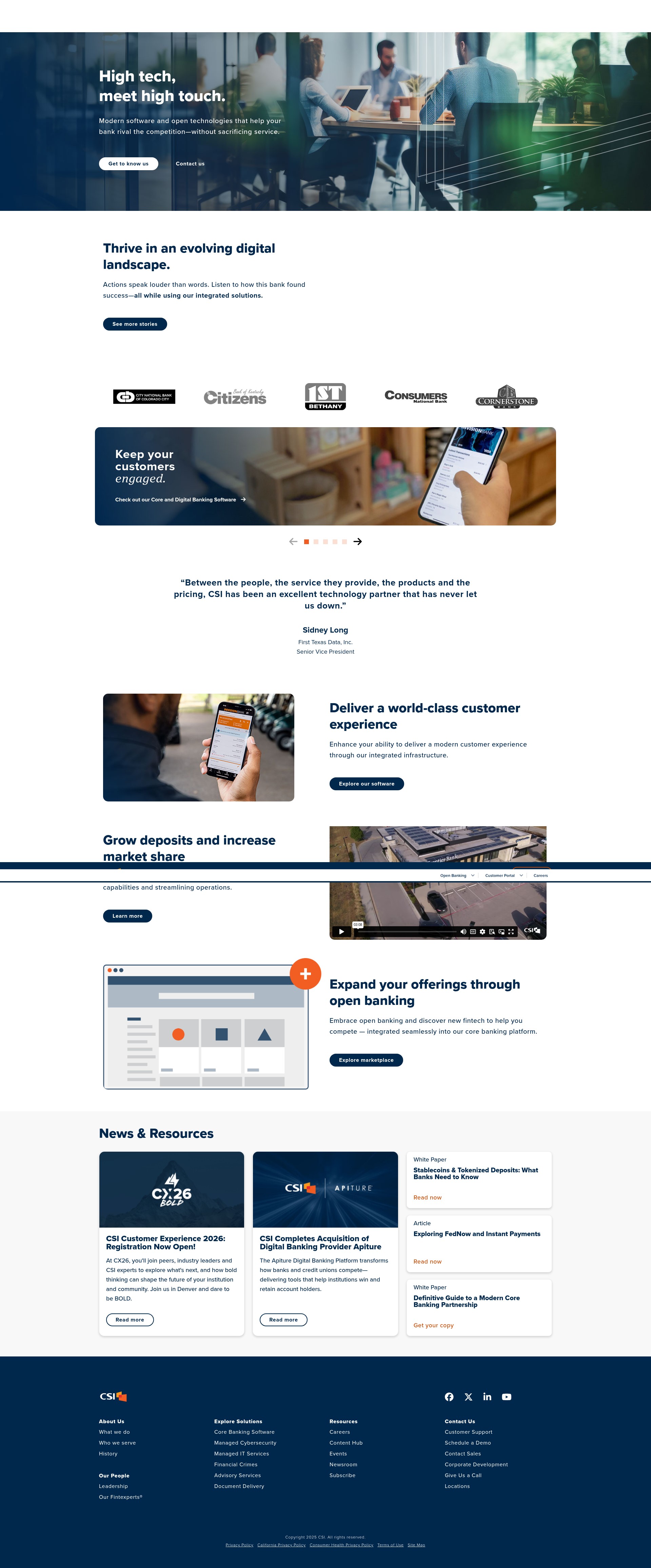 Screenshot of www.csiweb.com