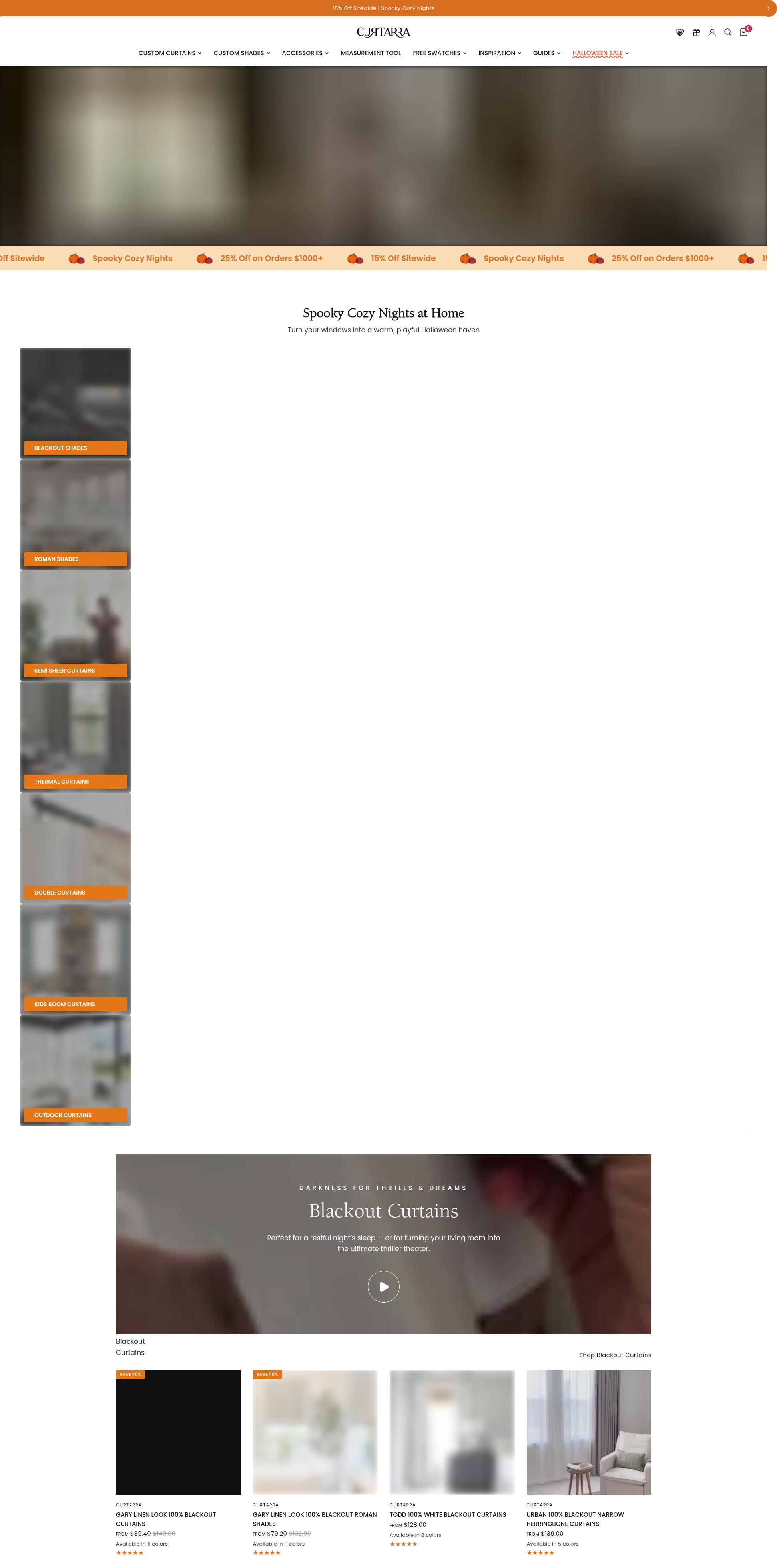 Screenshot of www.curtarra.com