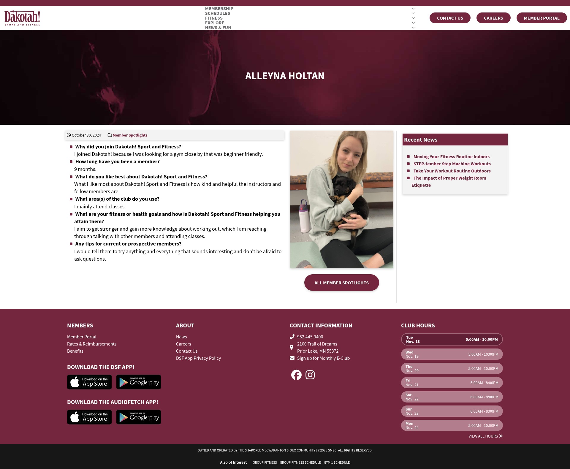 Screenshot of www.dakotahsport.com