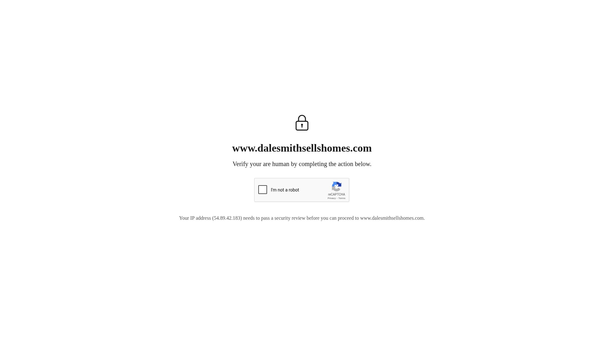 Screenshot of www.dalesmithsellshomes.com