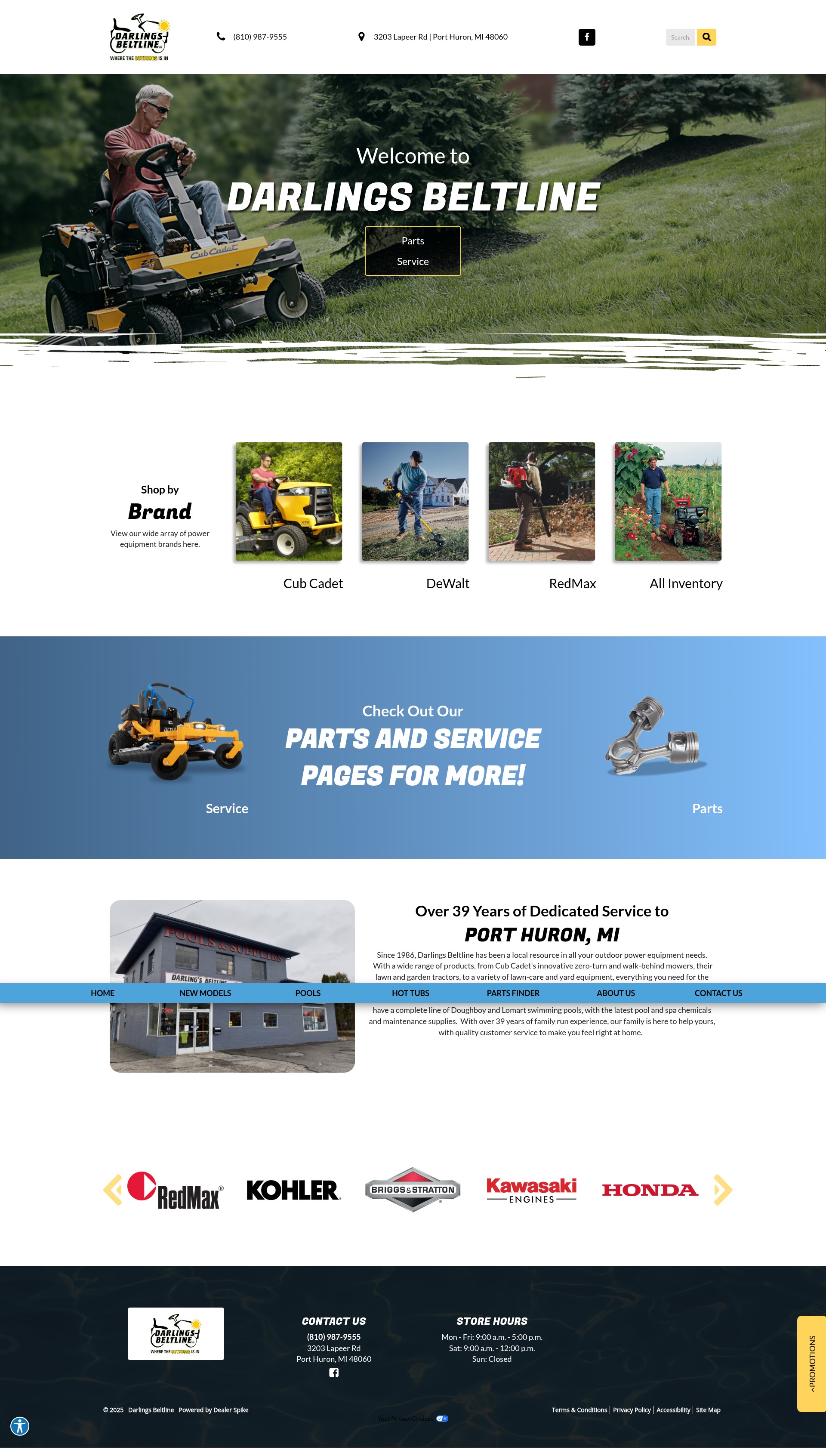 Screenshot of www.darlingsbeltline.com