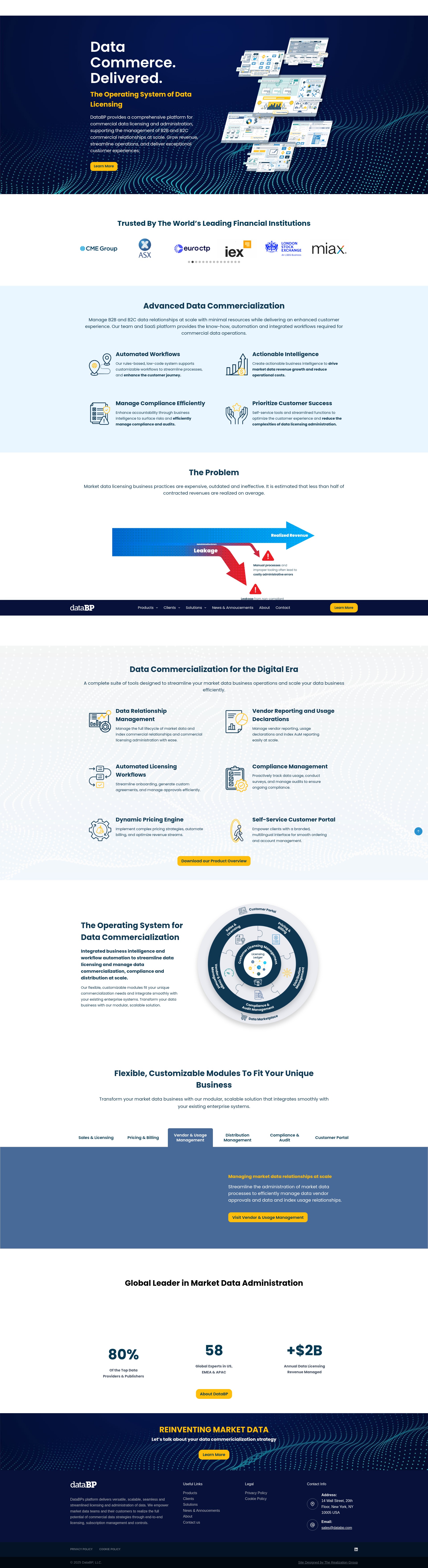 Screenshot of www.databp.com