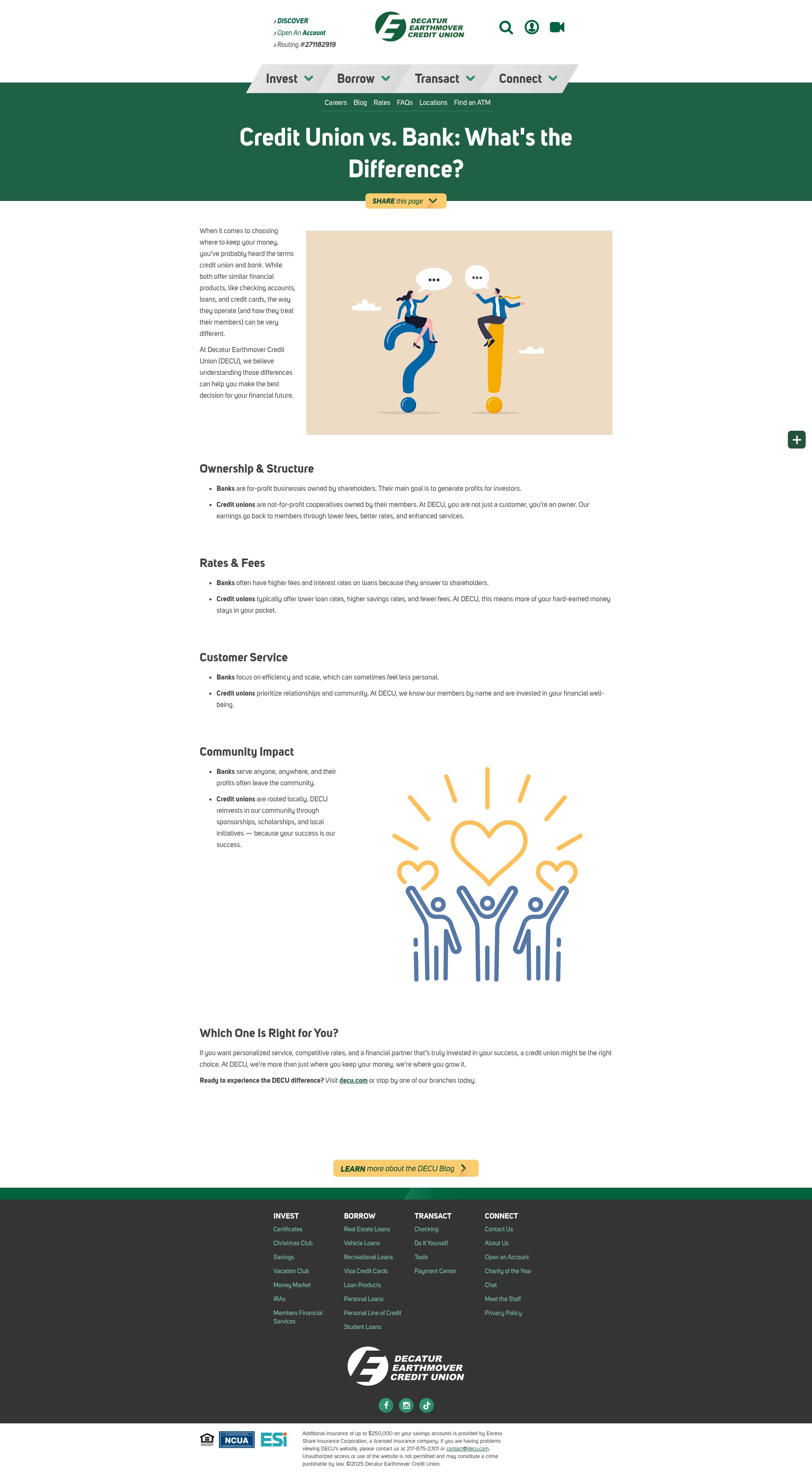 Screenshot of www.decu.com