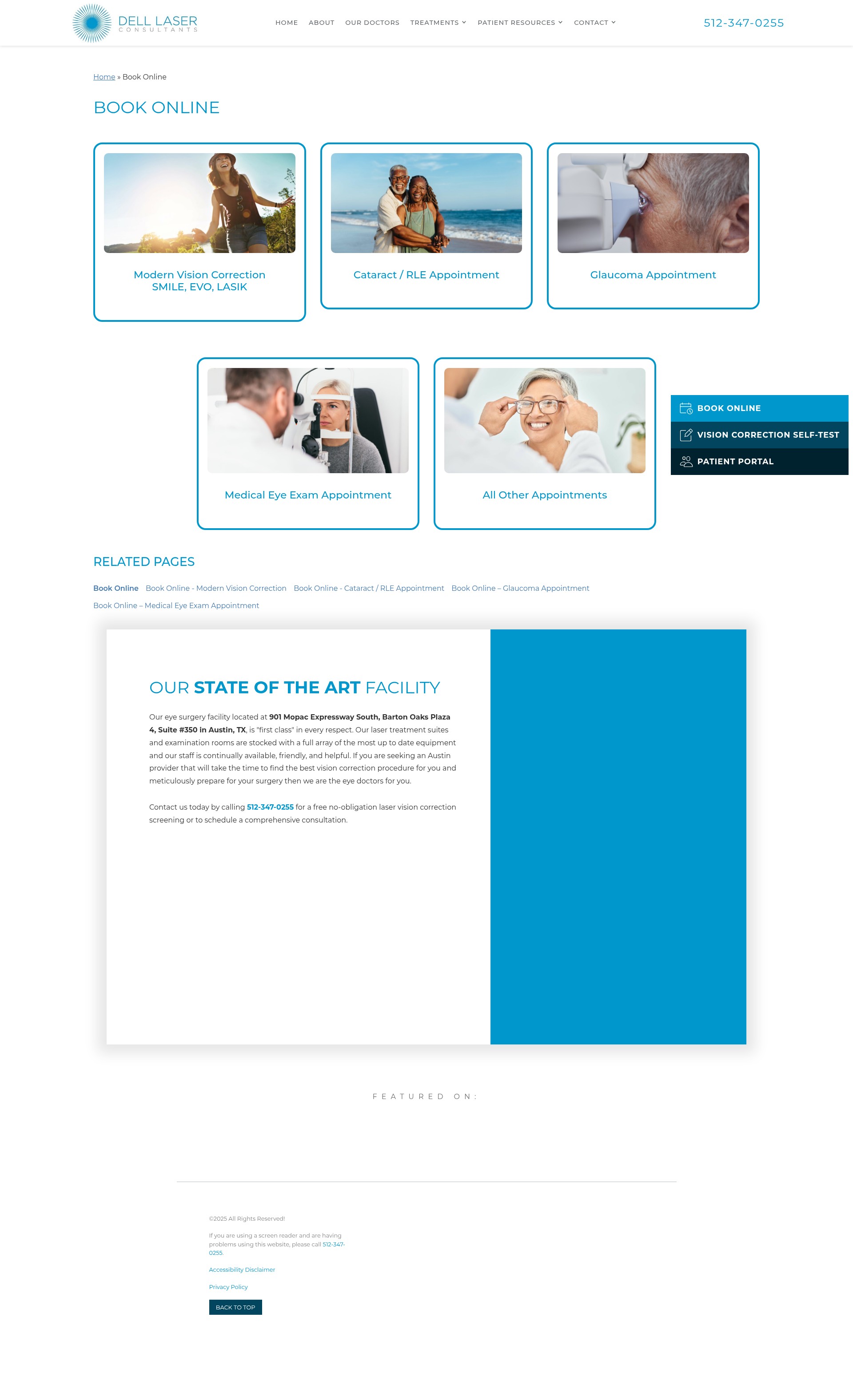 Screenshot of www.dellvision.com