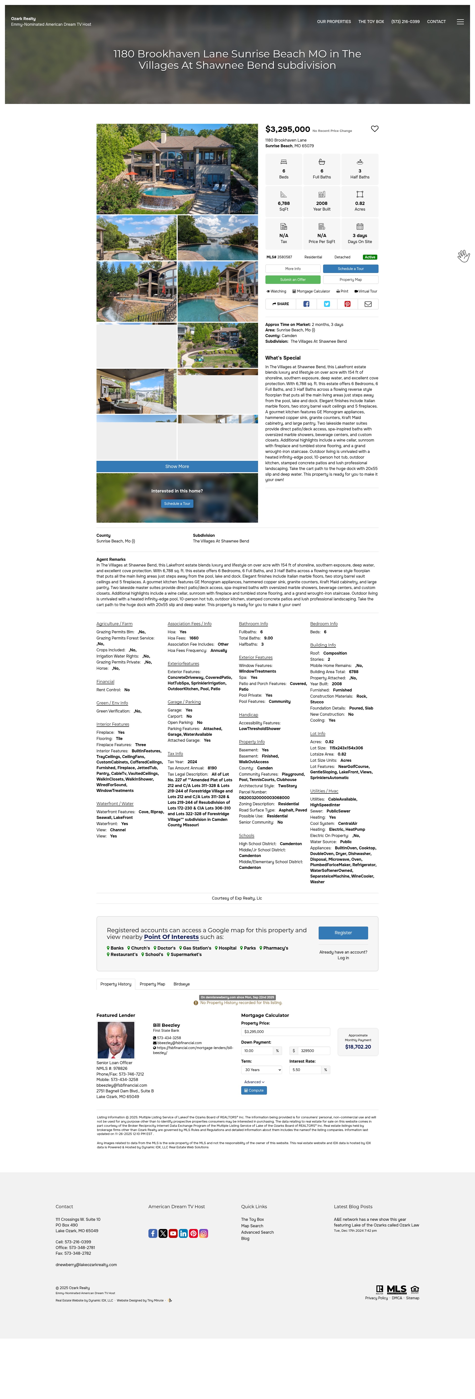Screenshot of www.dennisnewberry.com