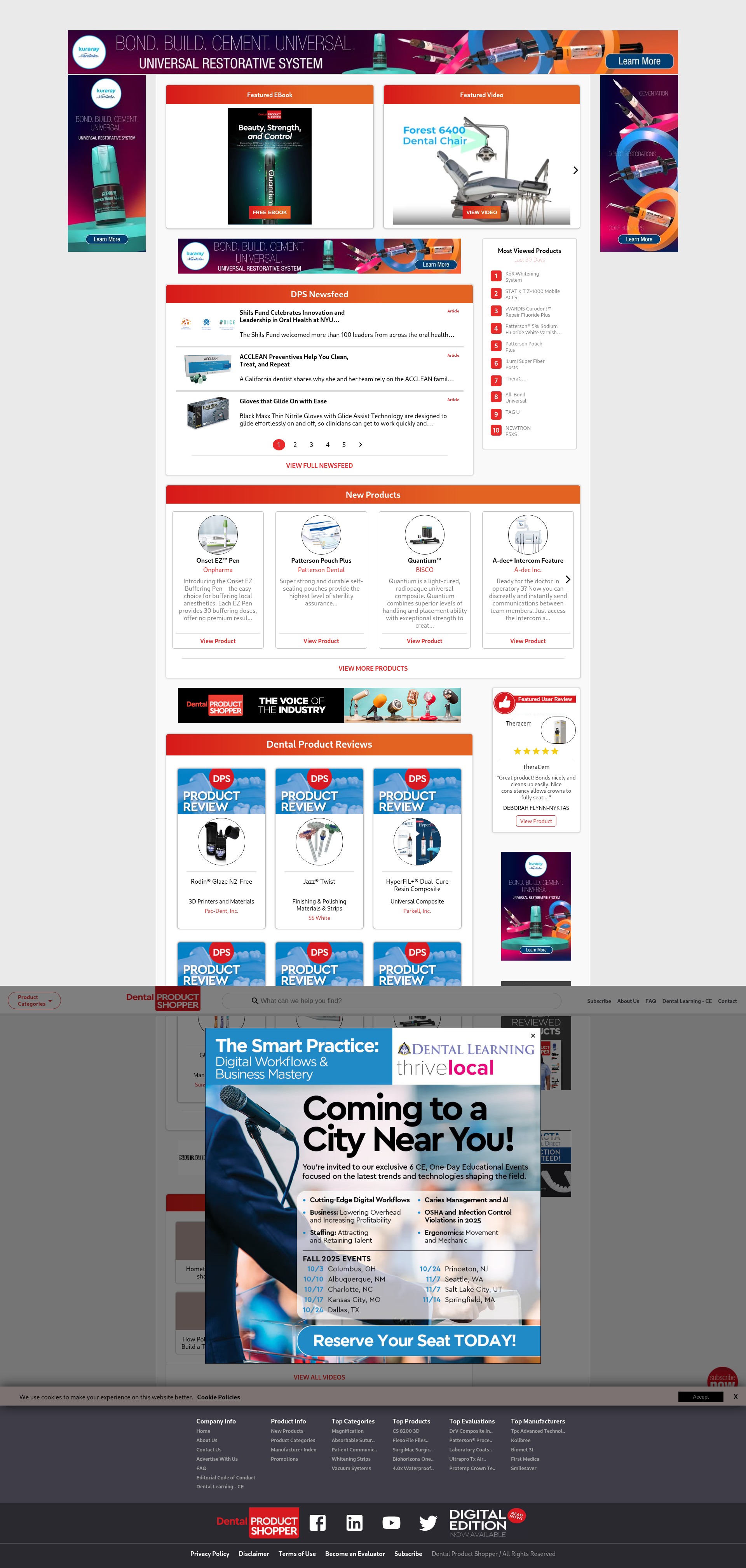 Screenshot of www.dentalproductshopper.com