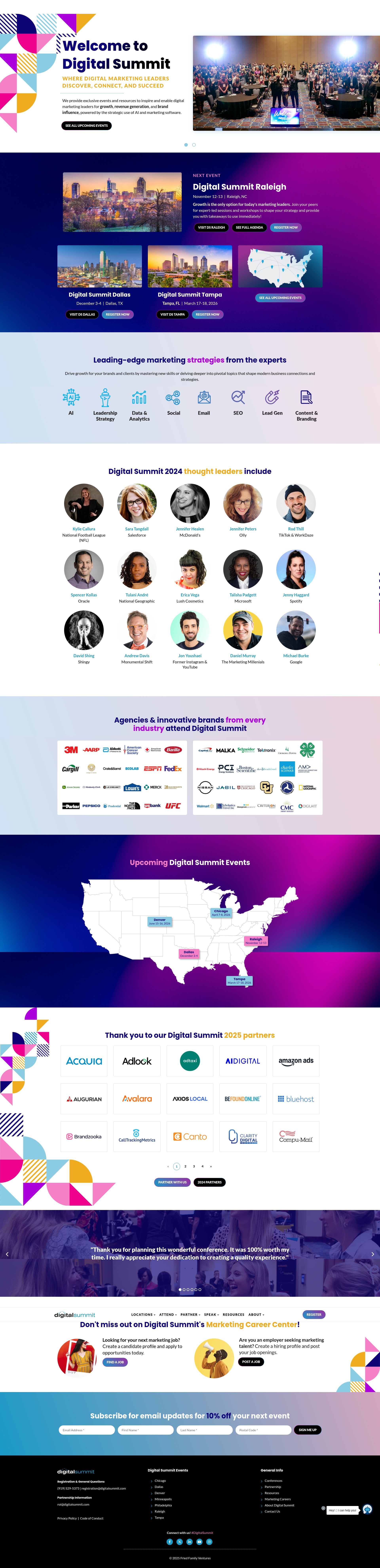 Screenshot of www.digitalsummit.com
