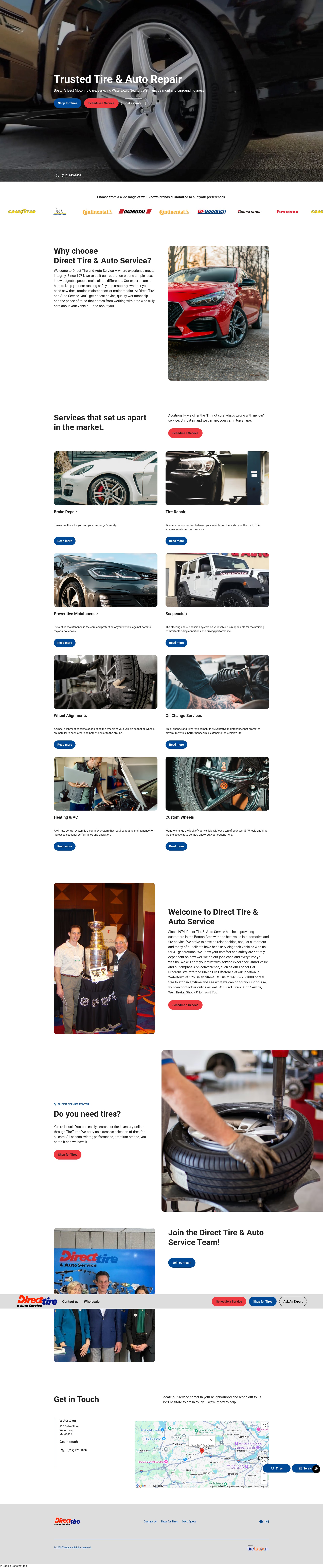 Screenshot of www.directtire.com