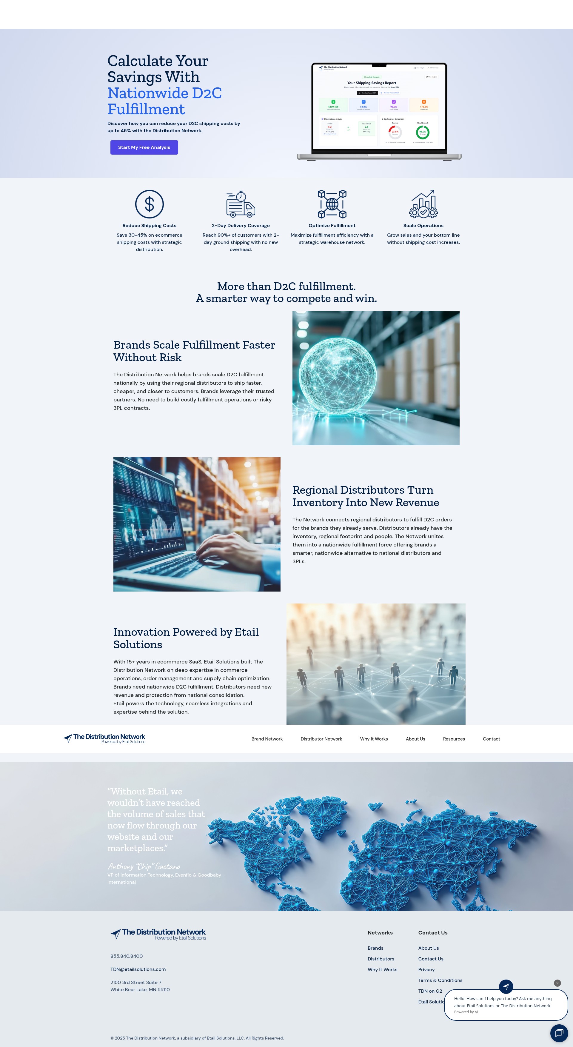 Screenshot of www.distribution.network
