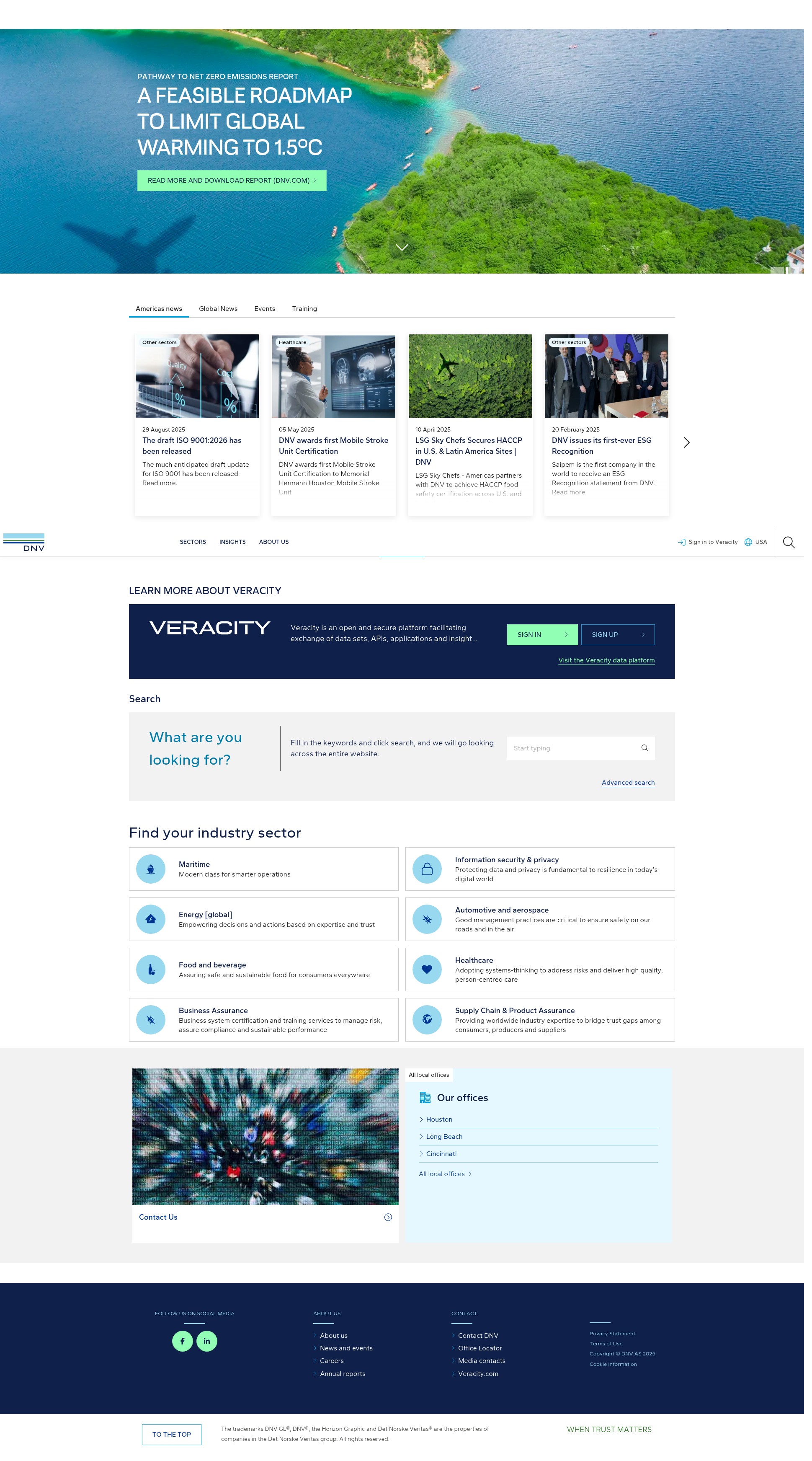 Screenshot of www.dnv.us