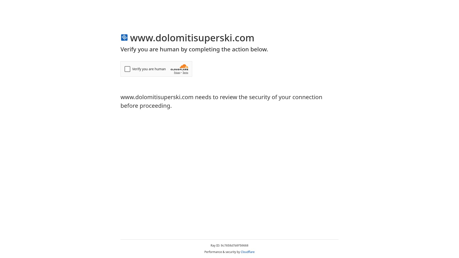 Screenshot of www.dolomitisuperski.com