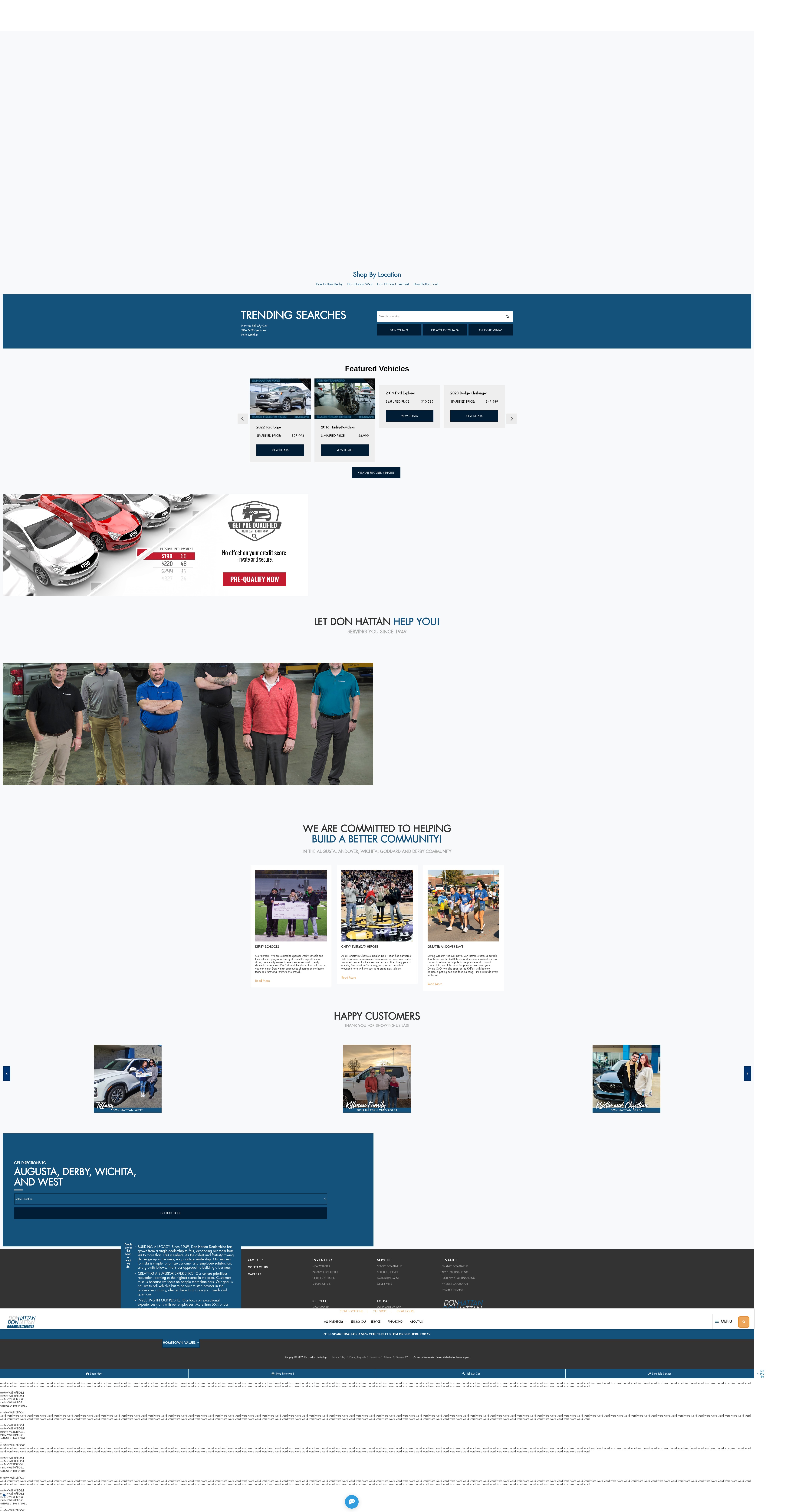 Screenshot of www.donhattan.com