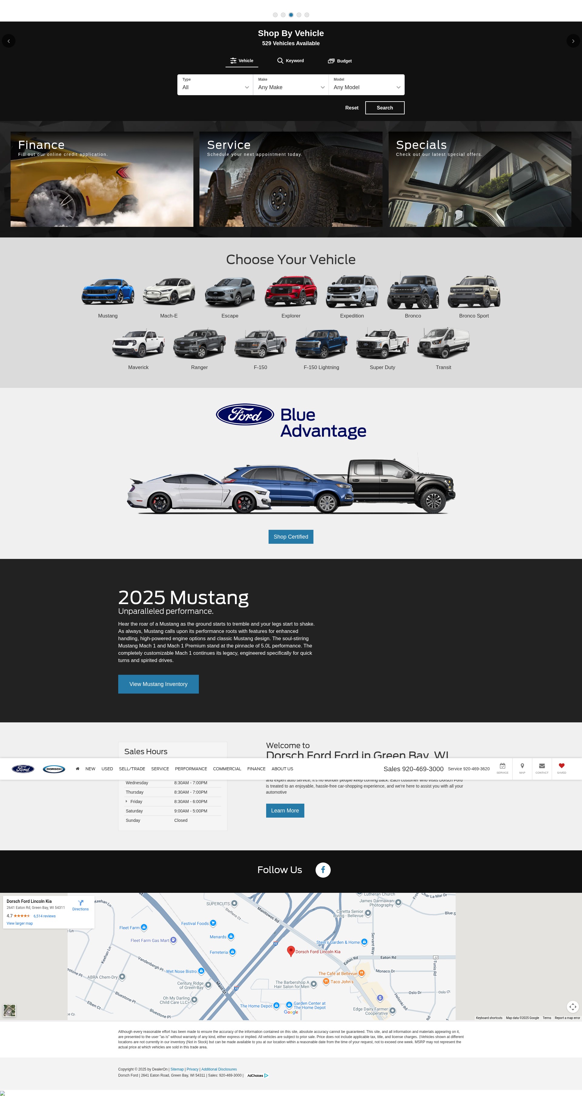 Screenshot of www.dorschford.com
