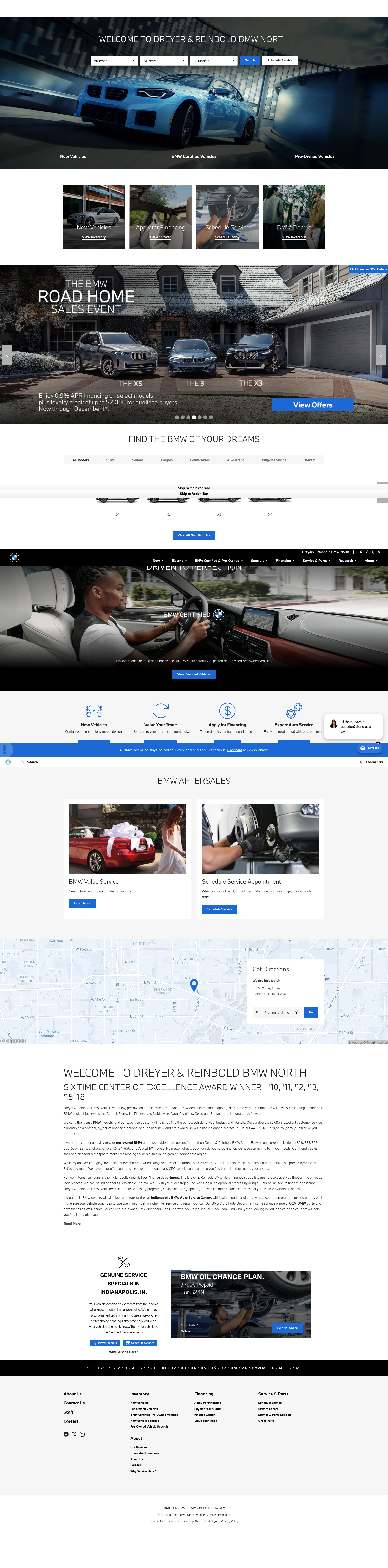 Screenshot of www.dreyerreinboldbmwnorth.com