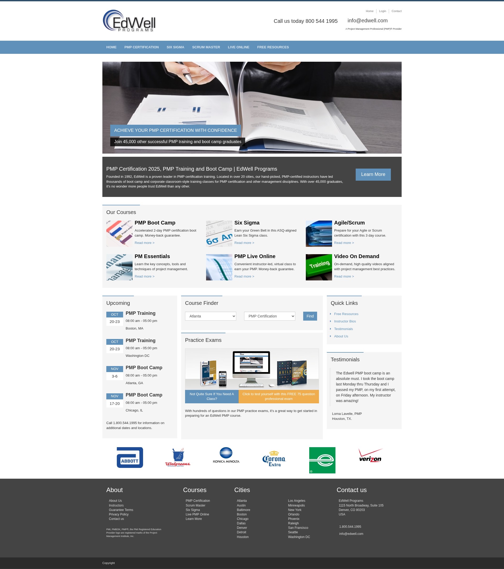 Screenshot of www.edwell.com